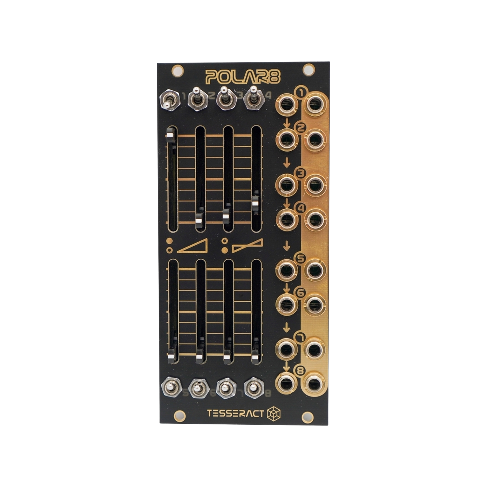 Polar 8 by Tesseract - 8 Channels attenuator/attenuverter