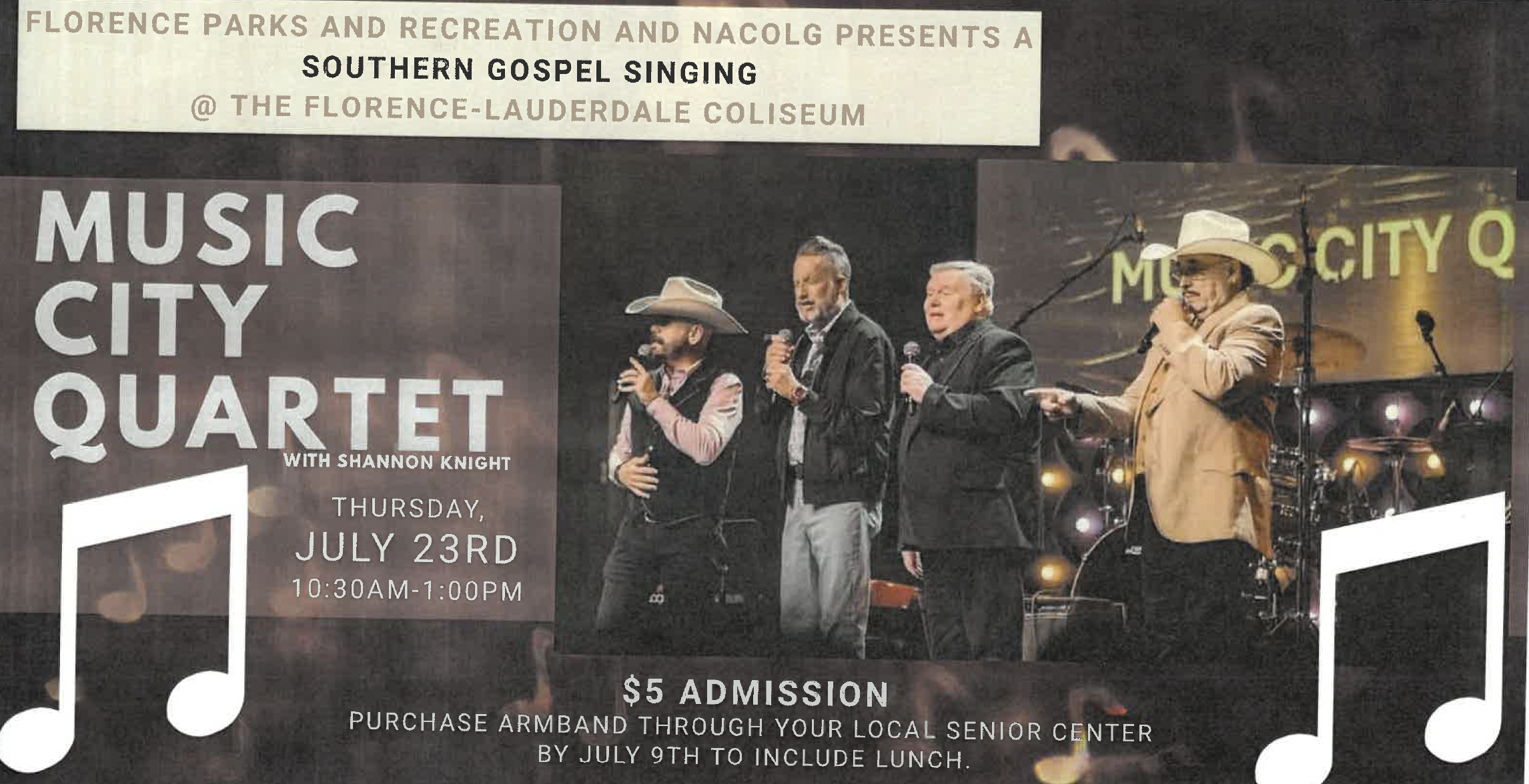 Southern Gospel Singing - Music City Quartet with Shannon Knight