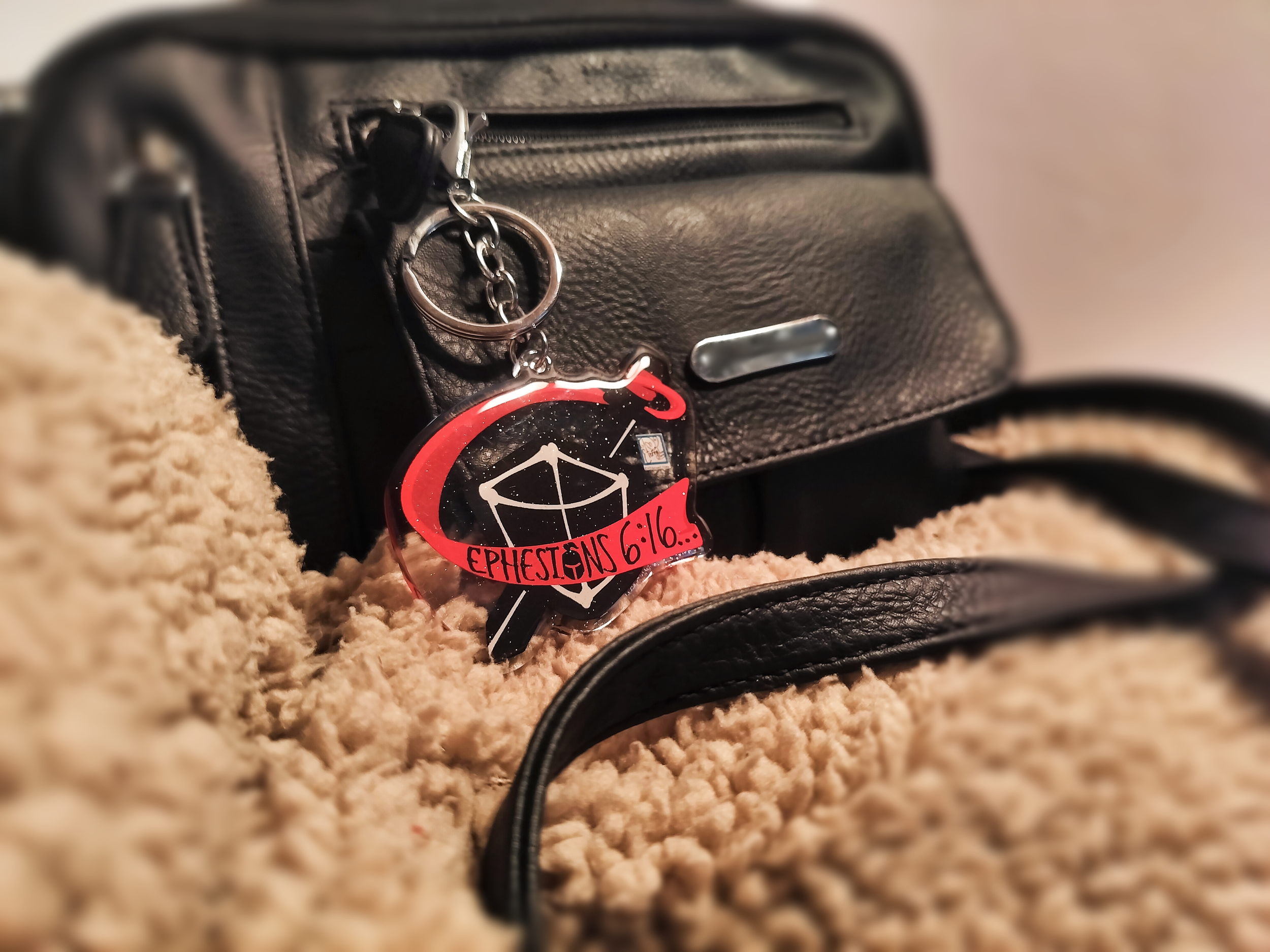Ephesians 6:16 Keychain