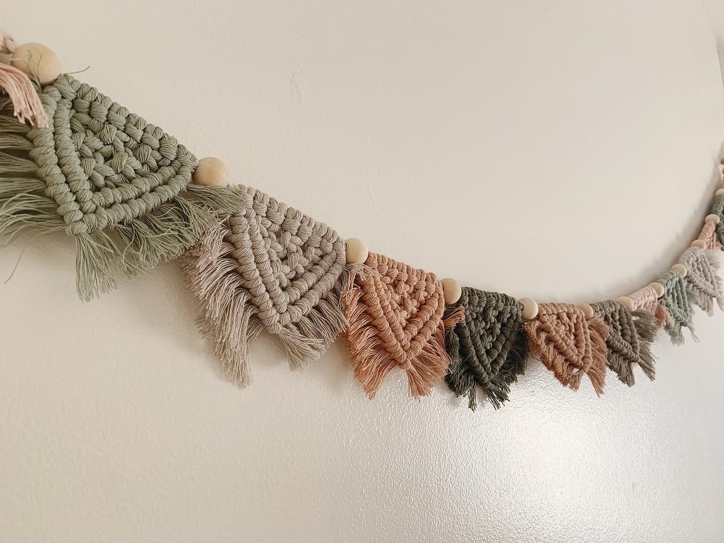 Boho Macrame Garland