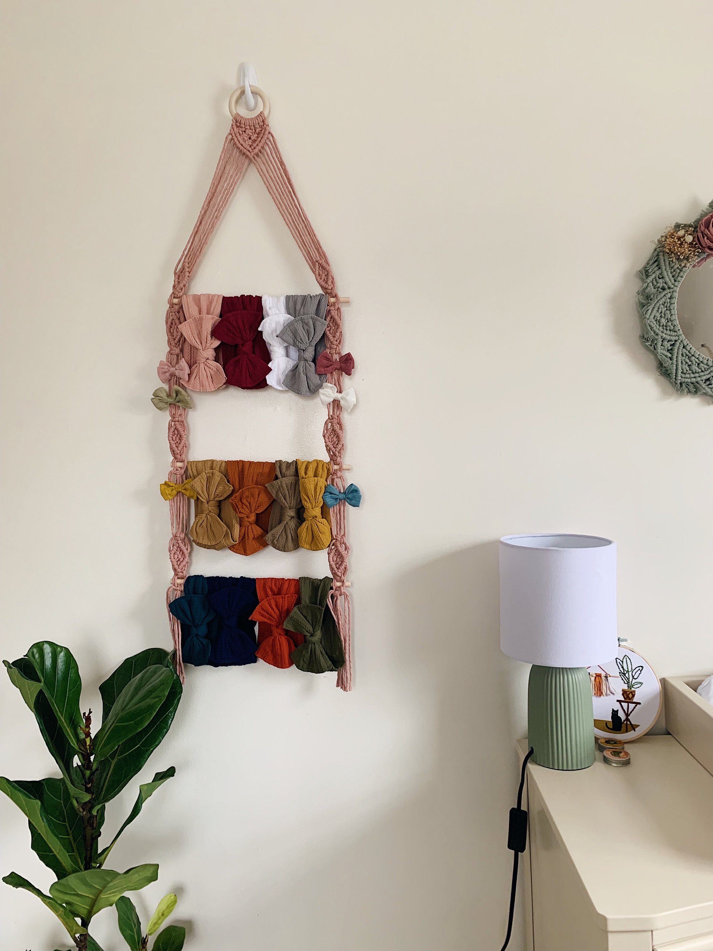 Boho Baby Bow Holder