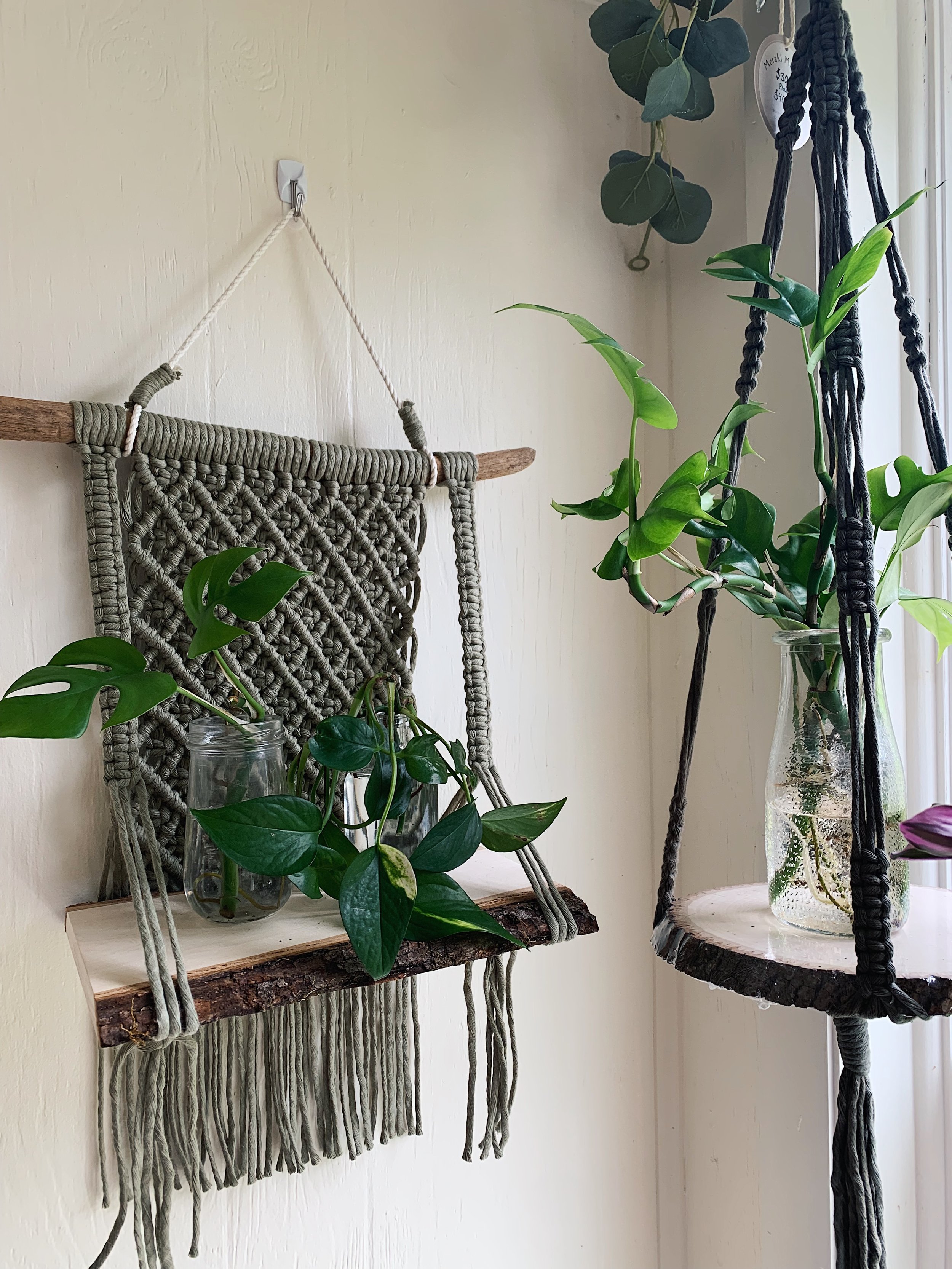 Macrame Wall Shelf