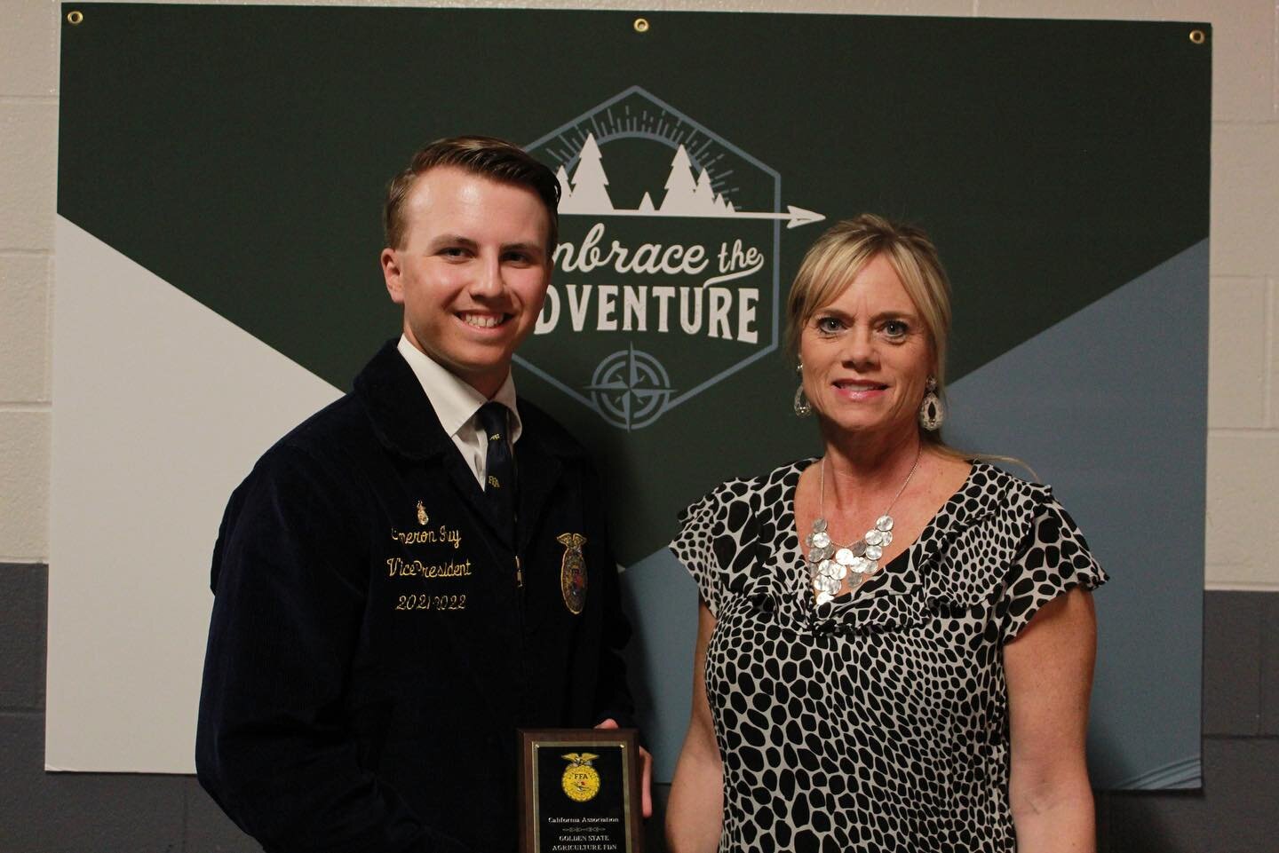 Excited to share that we awarded our first scholarship during the 2022 California State FFA Convention to Cameron Ivy of Golden Valley FFA!  Cameron is the first of many we hope to assist with our Foundation!