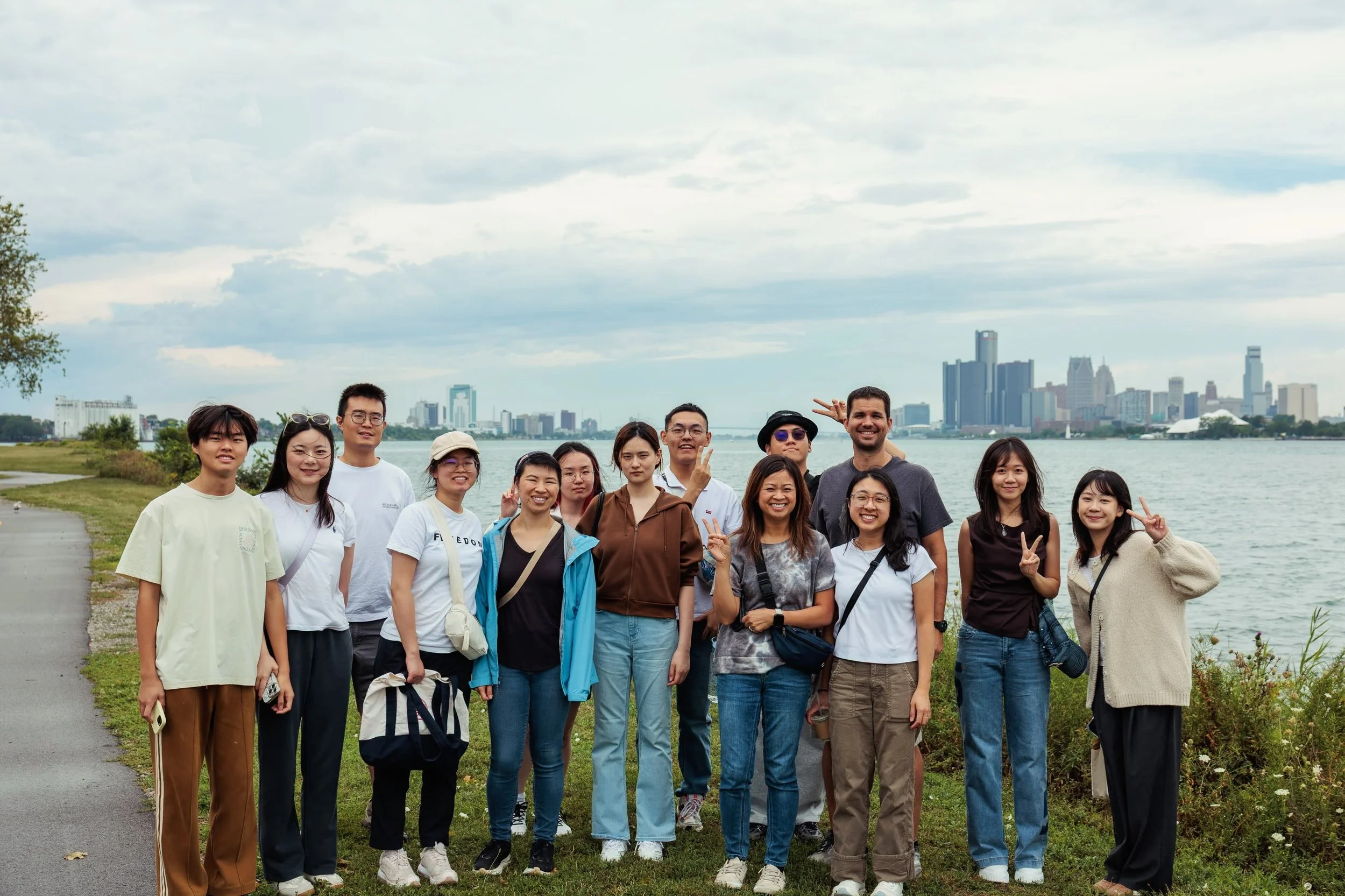Welcome Week Detroit day trip 🚗✨

Even after living in Ann Arbor for a few years, Detroit still had plenty of surprises for us!

🏙️ We stopped by the Guardian Building, The Spirit of Detroit, and the Riverwalk &mdash; with views of GM headquarters 