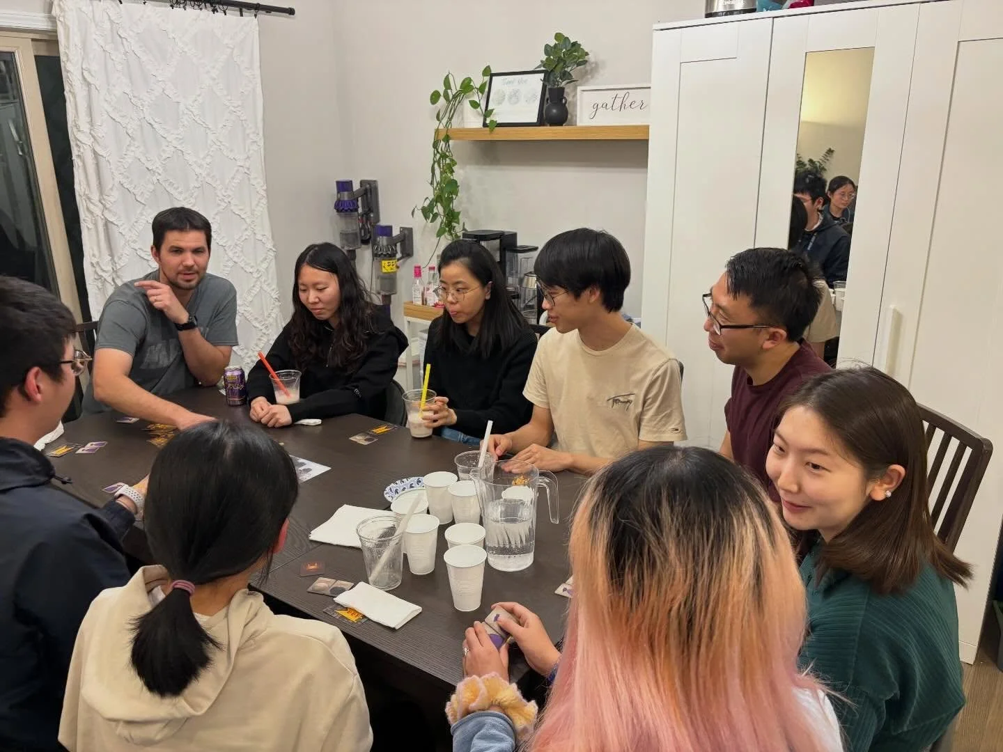 Boba &amp; Board games night! We had a lot of fun meeting new friends and enjoying good food🧋🃏