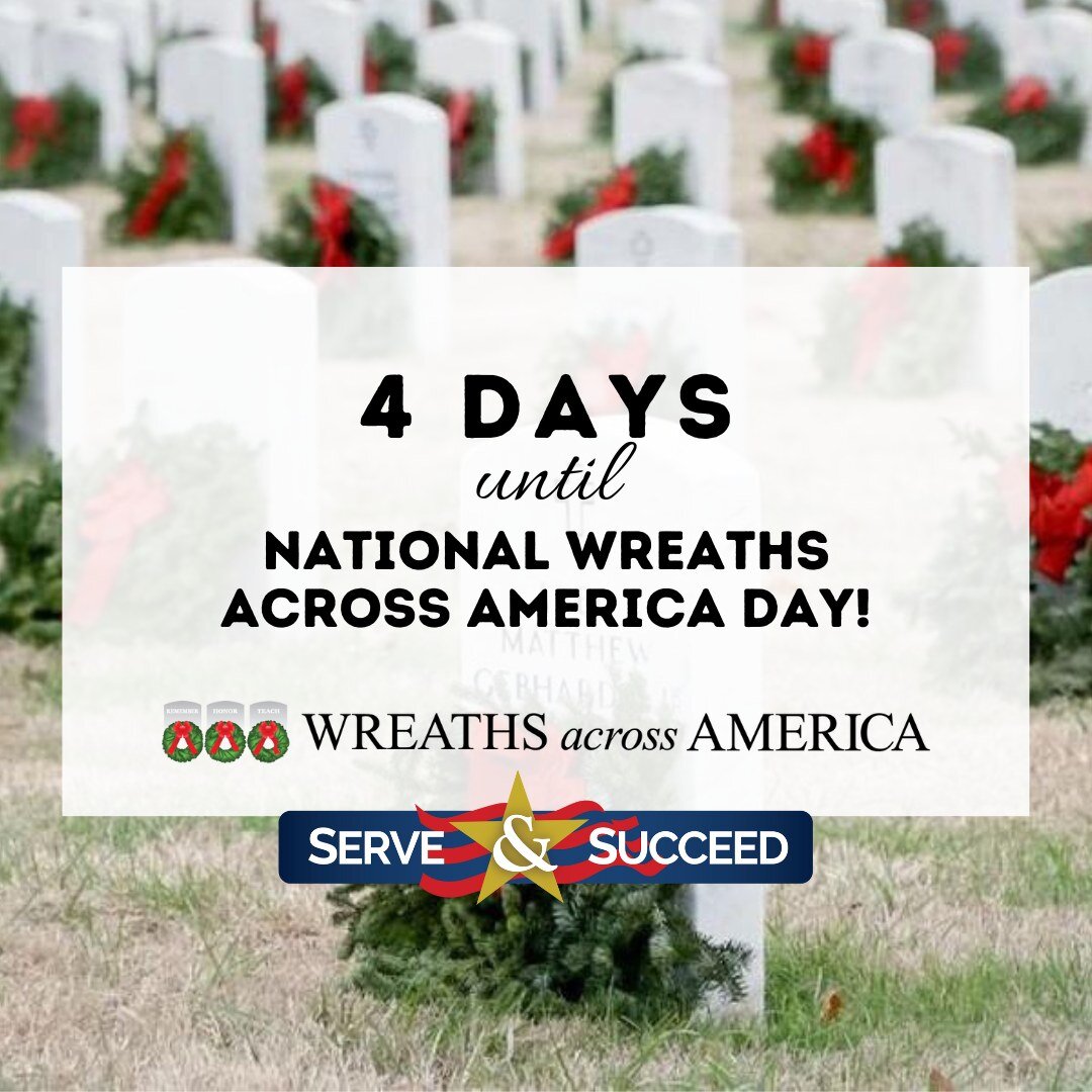There are over 250,000 veterans laid to rest at Riverside National Cemetery.

A Veteran's wreath does more than just Honor a Veteran.  It is a Promise to their Family and Friends that they will never be Forgotten. . . 

Let's show our veterans that w