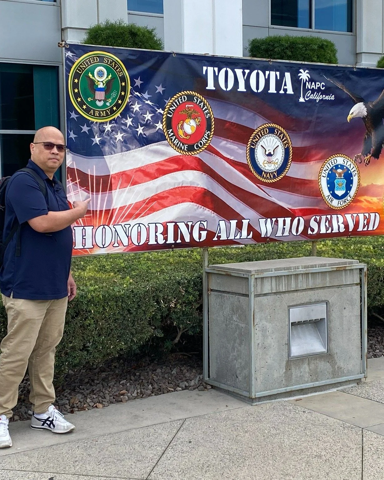 Today, on Veterans Day, our hearts are full.  We were profoundly humbled and honored to spend the morning with the incredible veterans from Toyota North American Parts Center @toyotausa  in Corona, CA. Breaking bread 🍞, sharing stories, and celebrat