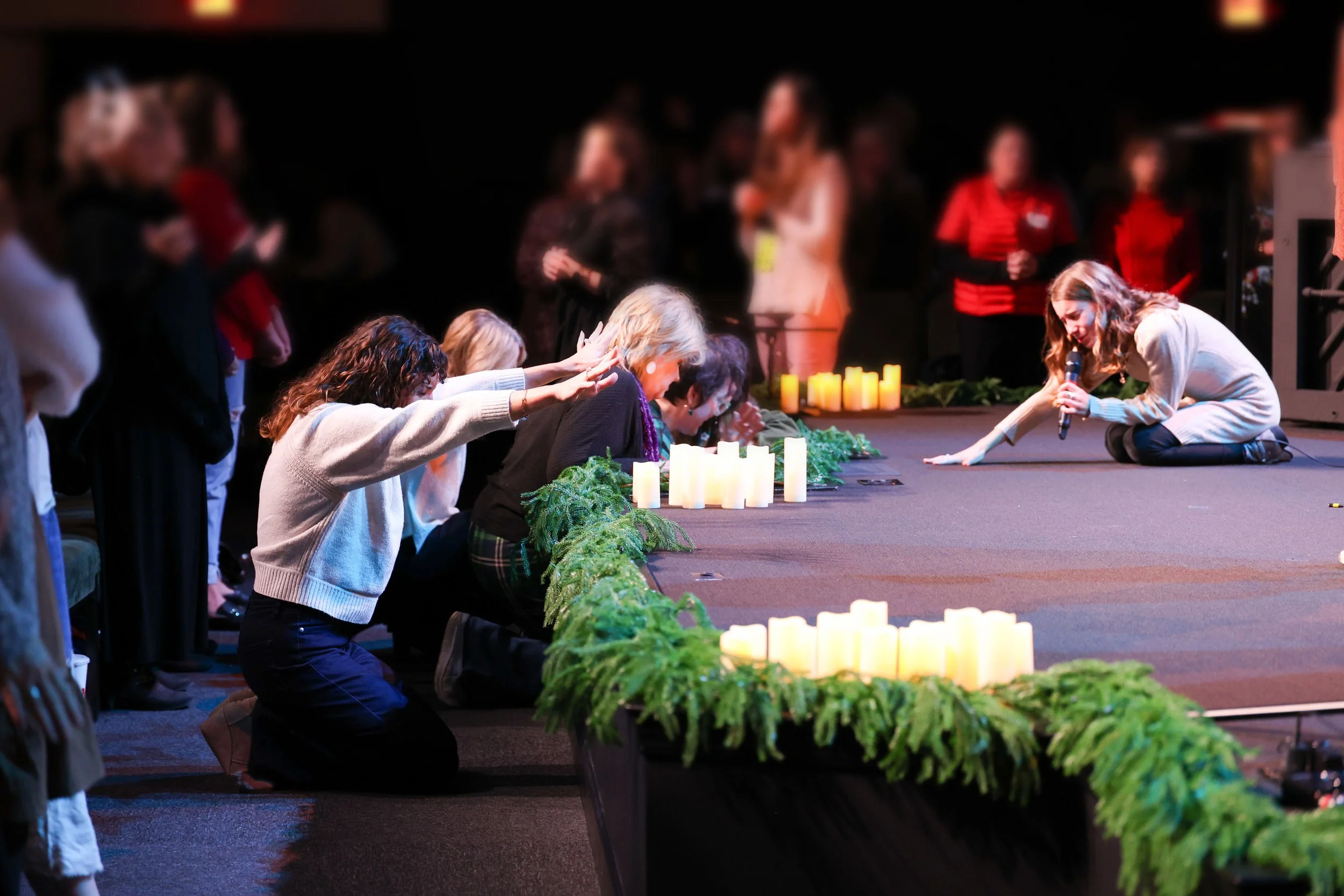 “Her sickness isn’t physical; it’s spiritual. Pray over her.” 