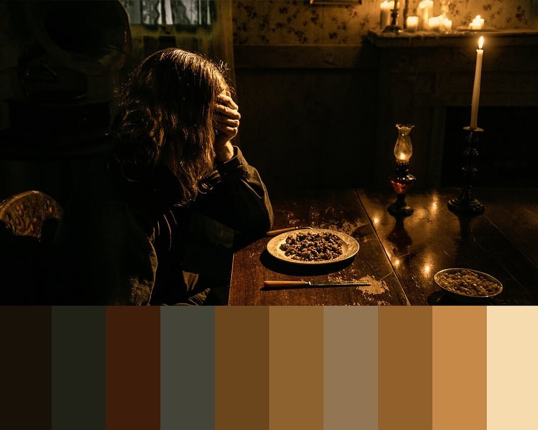 Color palettes from Brothers Beastly 🎞️ Follow to learn more about our folk-horror short film and twisted backwoods family, coming to festival circuit 2024
.
.
.
.
.
#oldschoolhorror #vintagehorror #retrohorror #horrorfilm #horrorfilms #cultfilm #mi