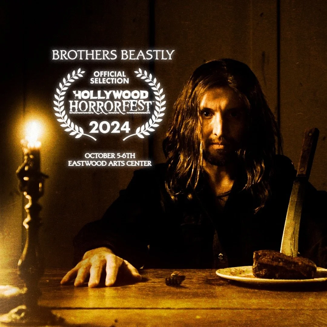 Overjoyed to announce Brothers Beastly will be screening in Los Angeles as part of the @hollywoodhorrorfest this October 📽️ Incredibly appreciative to the fest for their selection, and screening date and time to be announced soon
.
.
.
.
.
Written a