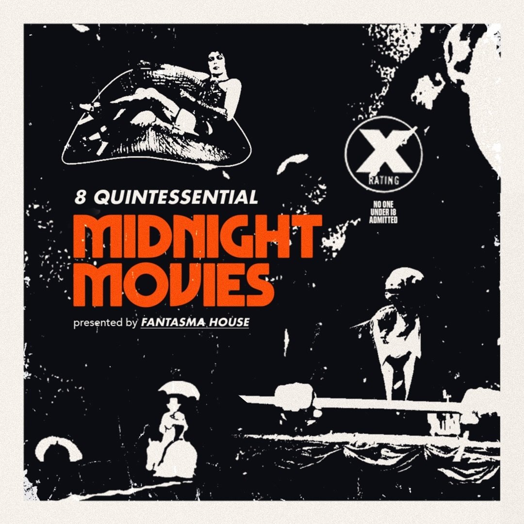 Fantasma House presents&mdash; our 8 essential Midnight Movies list 🎞️ Tell us your favorites, and let us know any other classics you think we missed!
.
.
.
.
.
#midnightmovie #oldschoolhorror #vintagehorror #retrohorror #horrorfilm #horrorfilms #cu