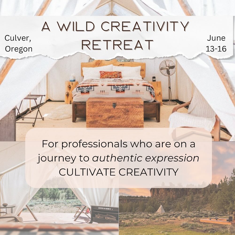 An amazing offering coming to Green Rock in just a few weeks - A Wild Creativity Retreat hosted by @victoriacoaches. A prefect retreat for those feeling called to tap into their creativity and define what a fulfilling life means you&hellip;all guided