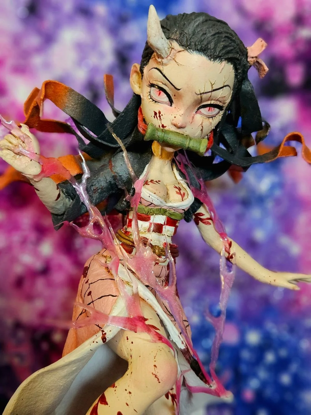 Nezuko OOAK doll figure