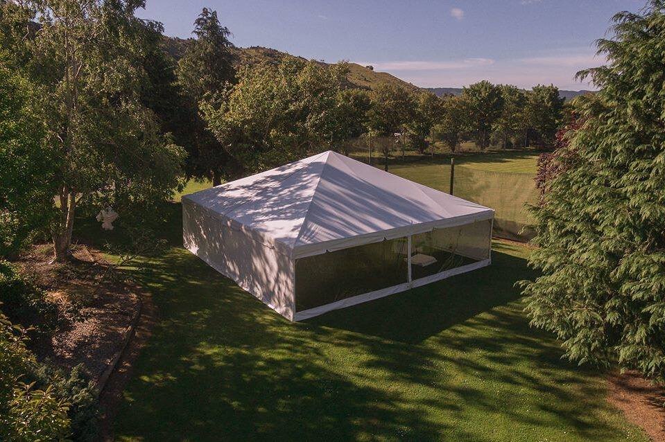 MARQUEES  Thinking about booking a marquee for your wedding or event? The months between November-March is peak season for us and even though we have a few marquees in our inventory we often book out over this period. To avoid disappointment get in t