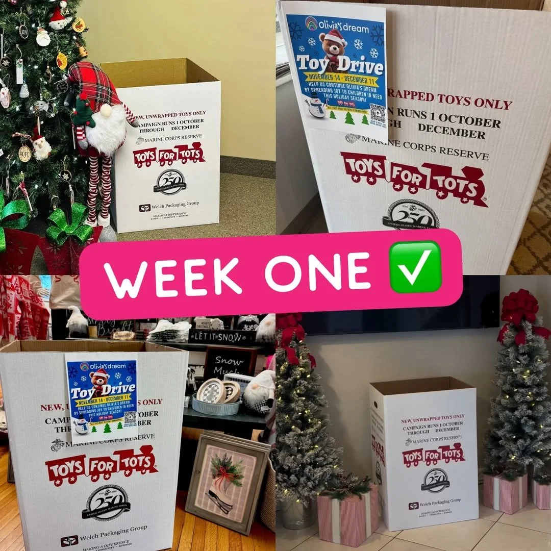 Our 2025 Toy Drive is off to an incredible start 🎉 

We are truly moved by the outpouring of support from local businesses and community members to make this year's toy drive our best one yet. 🥹 

Please keep sharing your photos, and don't forget t