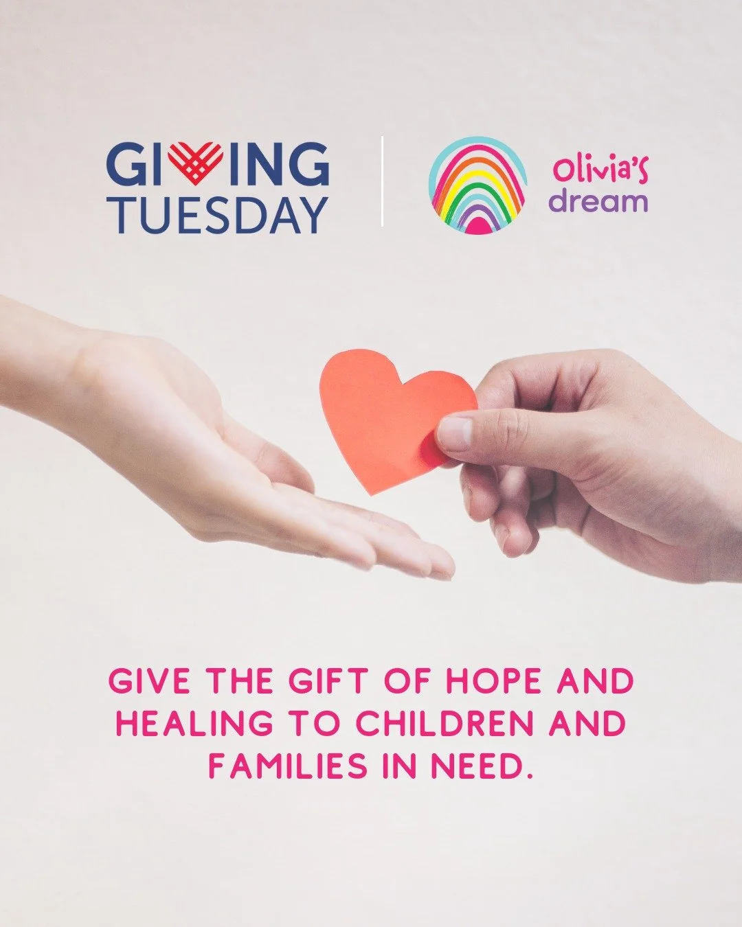 Today's the day! Make your donation at the 🔗 in our bio to support our Rainbow Response Program, which provides critical support for children and families in the aftermath of a traumatic event. 

Thanks to a generous donor, every contribution will b