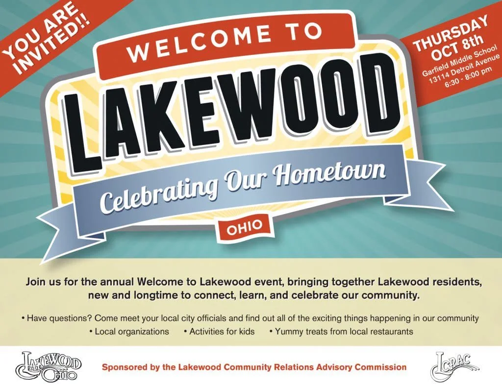 On Thursday, October 8, from 6:30&ndash;8:00 PM, we&rsquo;ll be tabling at Welcome to Lakewood! Stop by Garfield Middle School to meet our team, learn more about what we do, why we do it, and the impact we&rsquo;re making.

We&rsquo;d love to see you