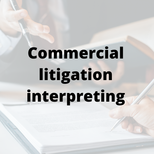 Interpreting Challenges in Commercial Litigation & Arbitration