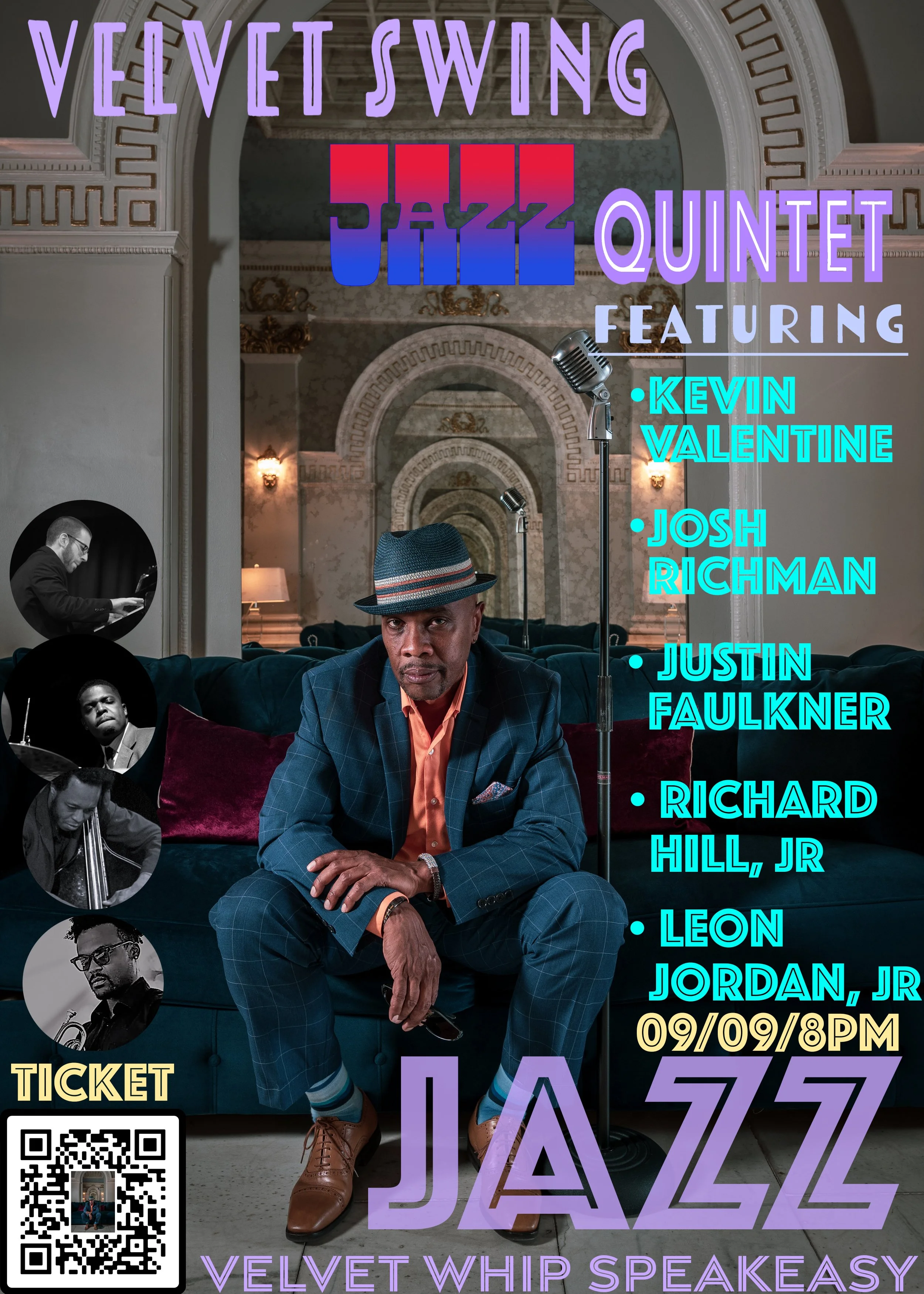 (SOLD OUT) VELVET SWING AT THE VELVET WHIP!