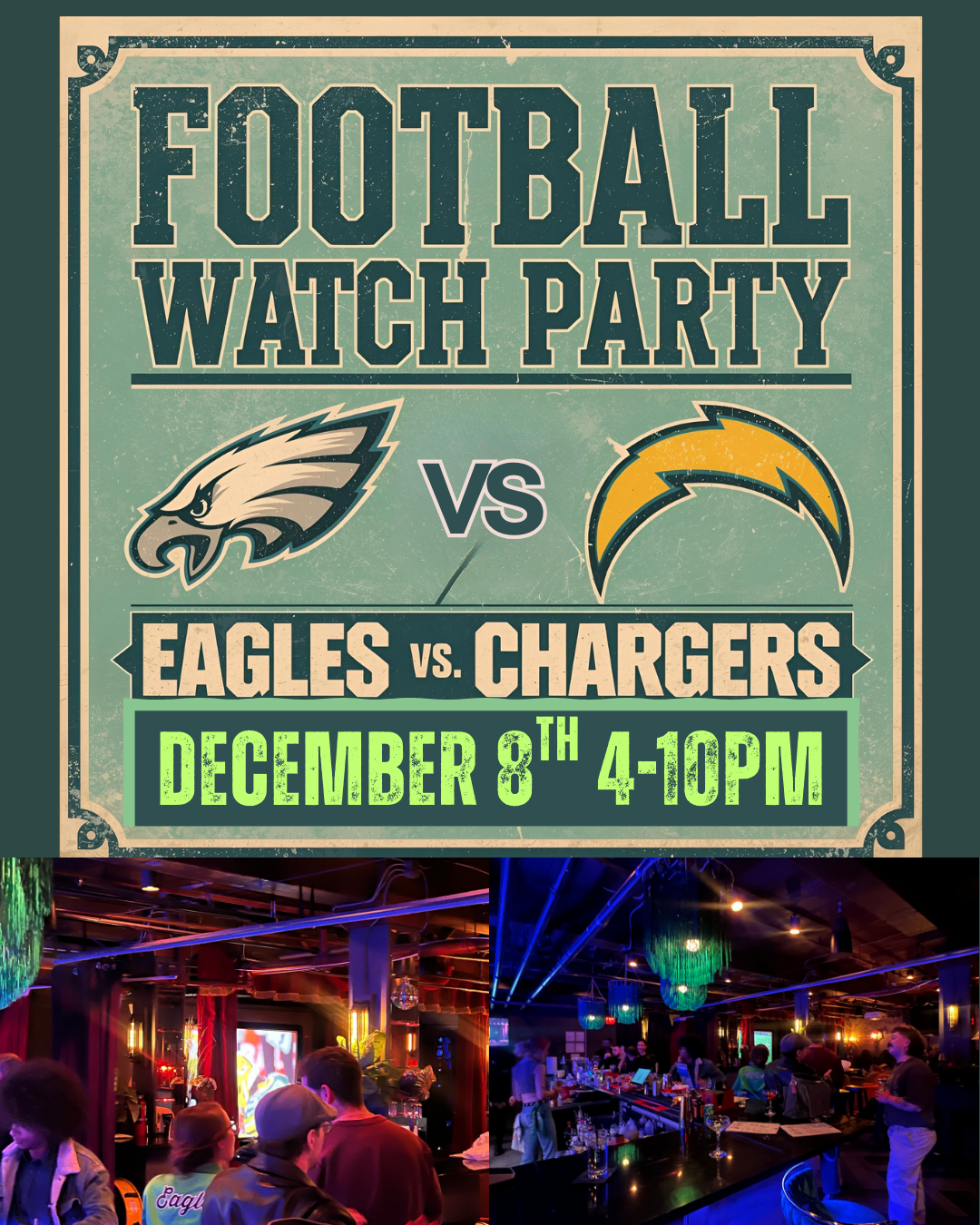 EAGLES WATCH PARTY NOV-DECEMBER 2025
