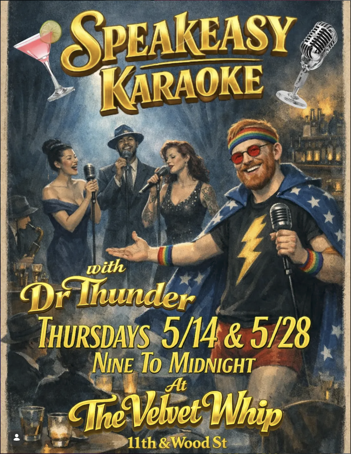BI-WEEKELY KARAOKE WITH DR. THUNDER!
