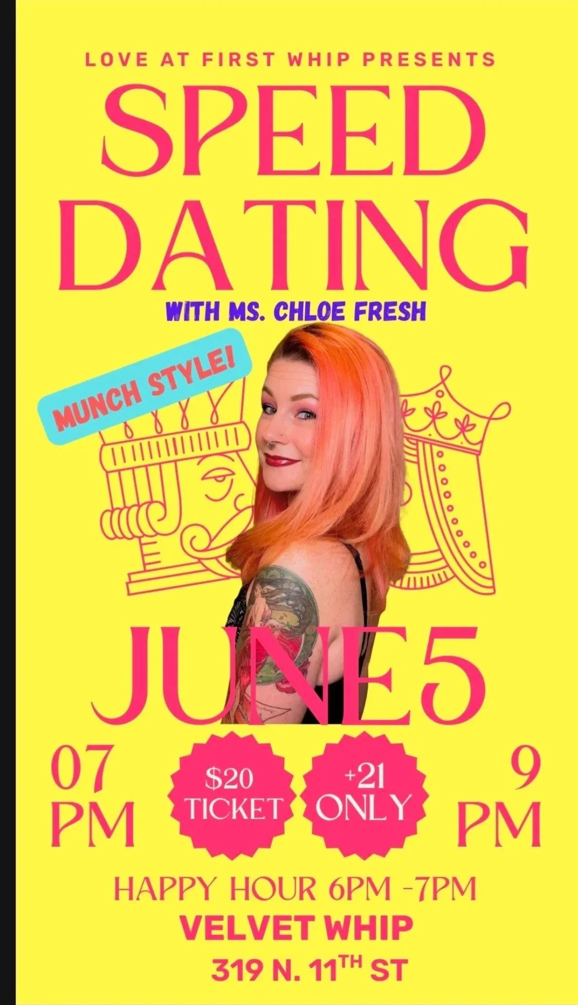 SPEED DATING WITH MSTRS. CHLOE FRESH! (DOUBLE SEGMENTS!)