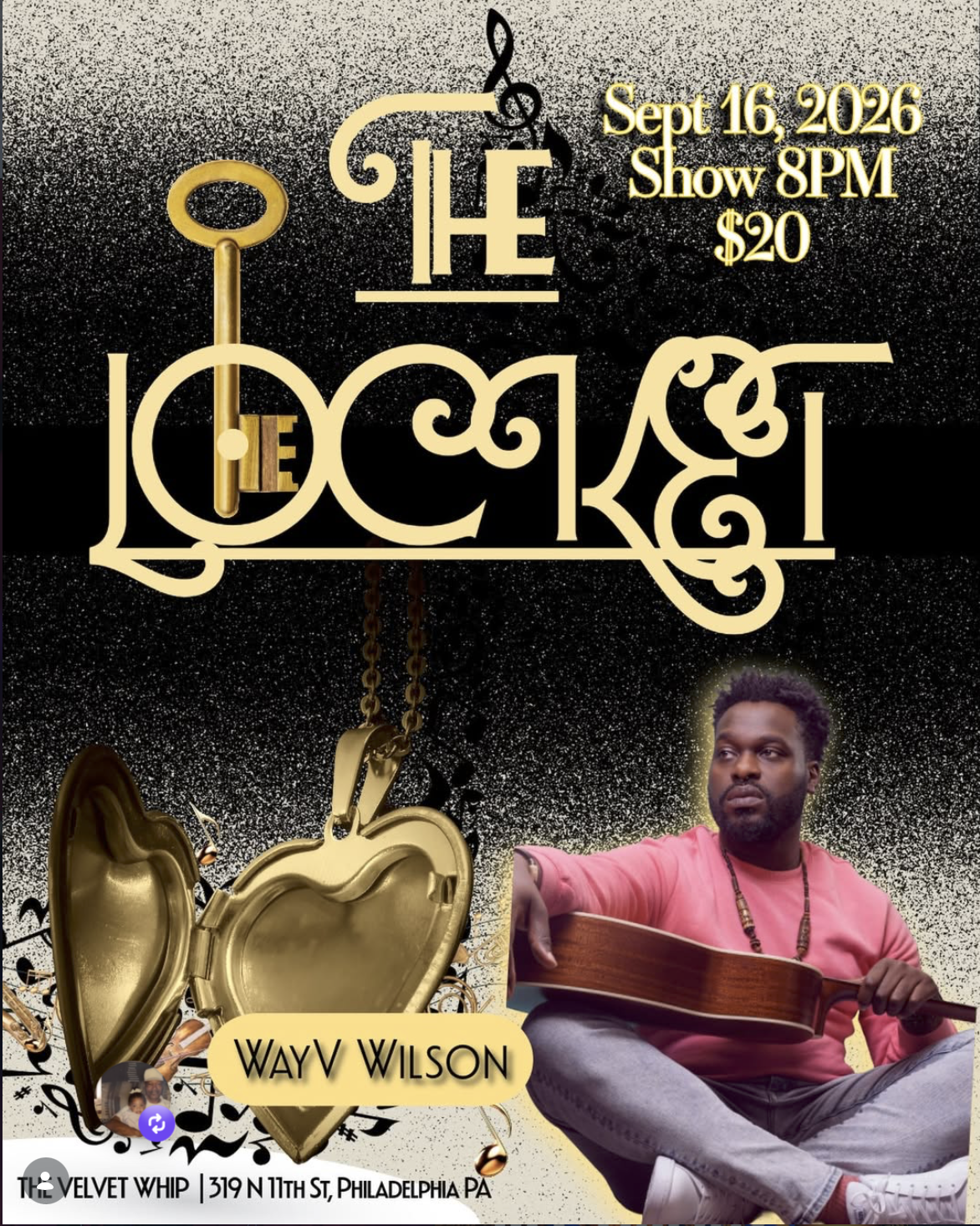 The Locket - an event for community, live artists &amp; songwriters
