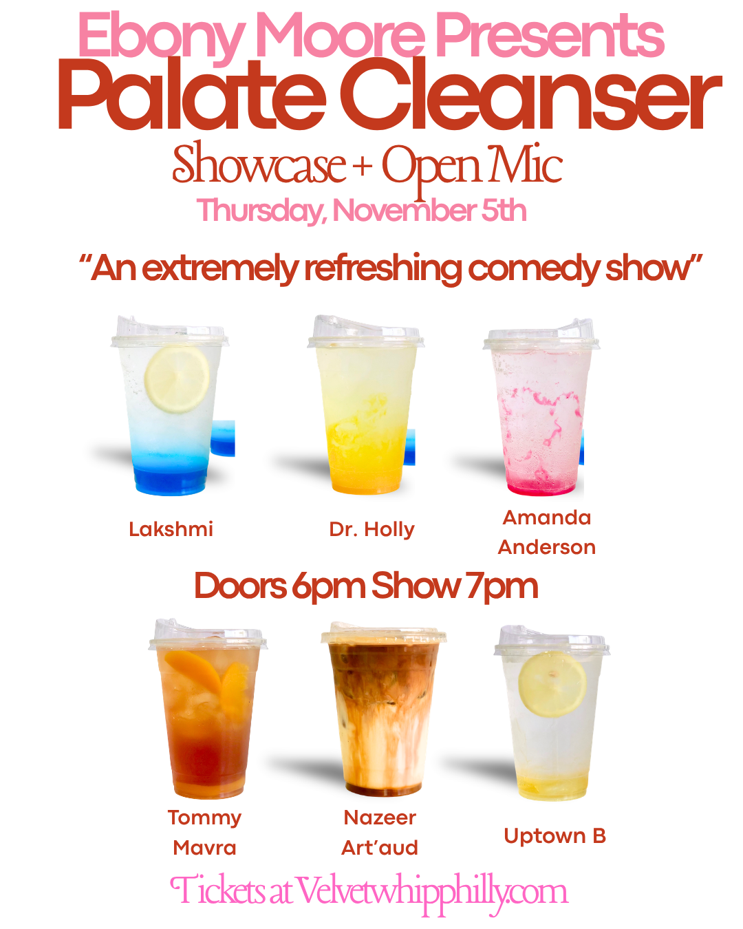 EBONY MOORE &amp; FRIENDS PRESENTS:Palate Cleanser