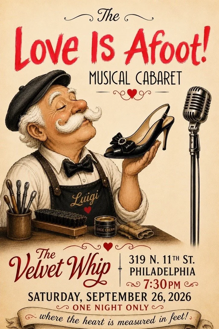 The LOVE IS AFOOT Musical Cabaret