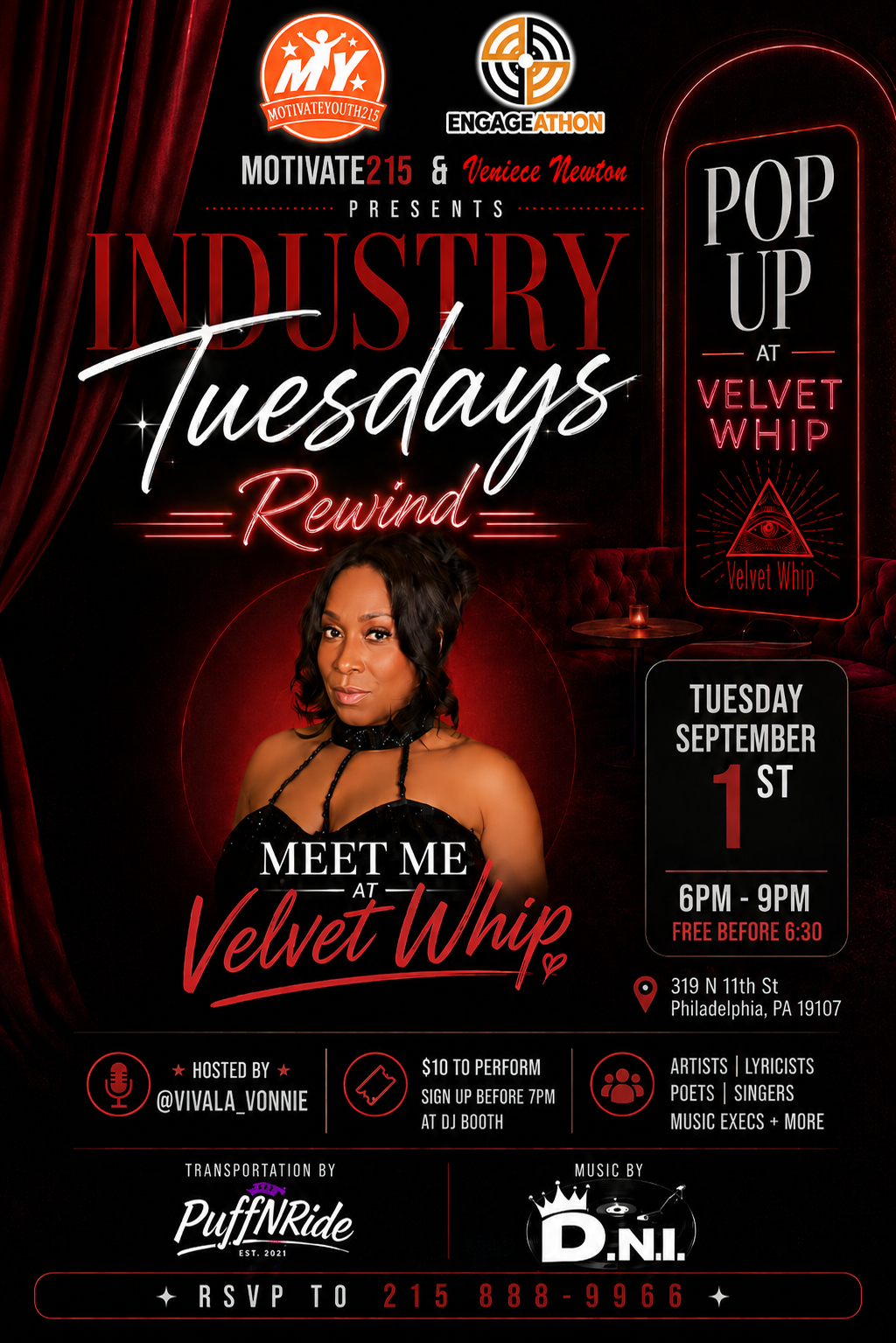 MOTIVATE 215 & VENIECE NEWTON PRESENTS- INDUSTRY TUESDAYS POP UP
