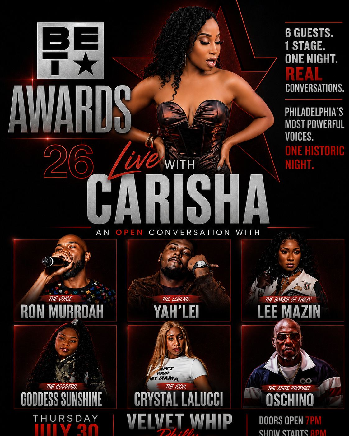 LIVE WITH ⭐️CARISHA⭐️ PODCAST