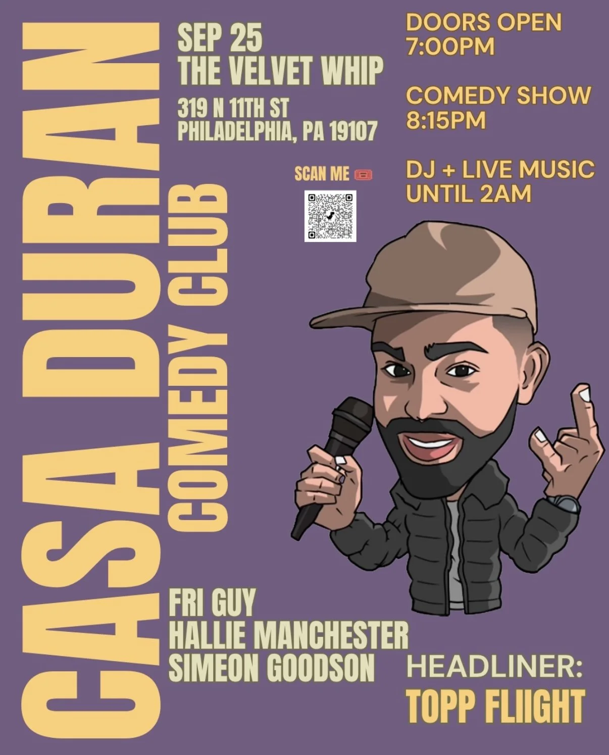 CASA DURAN PRESENTS-THE LATE NIGHT TAKE OVER