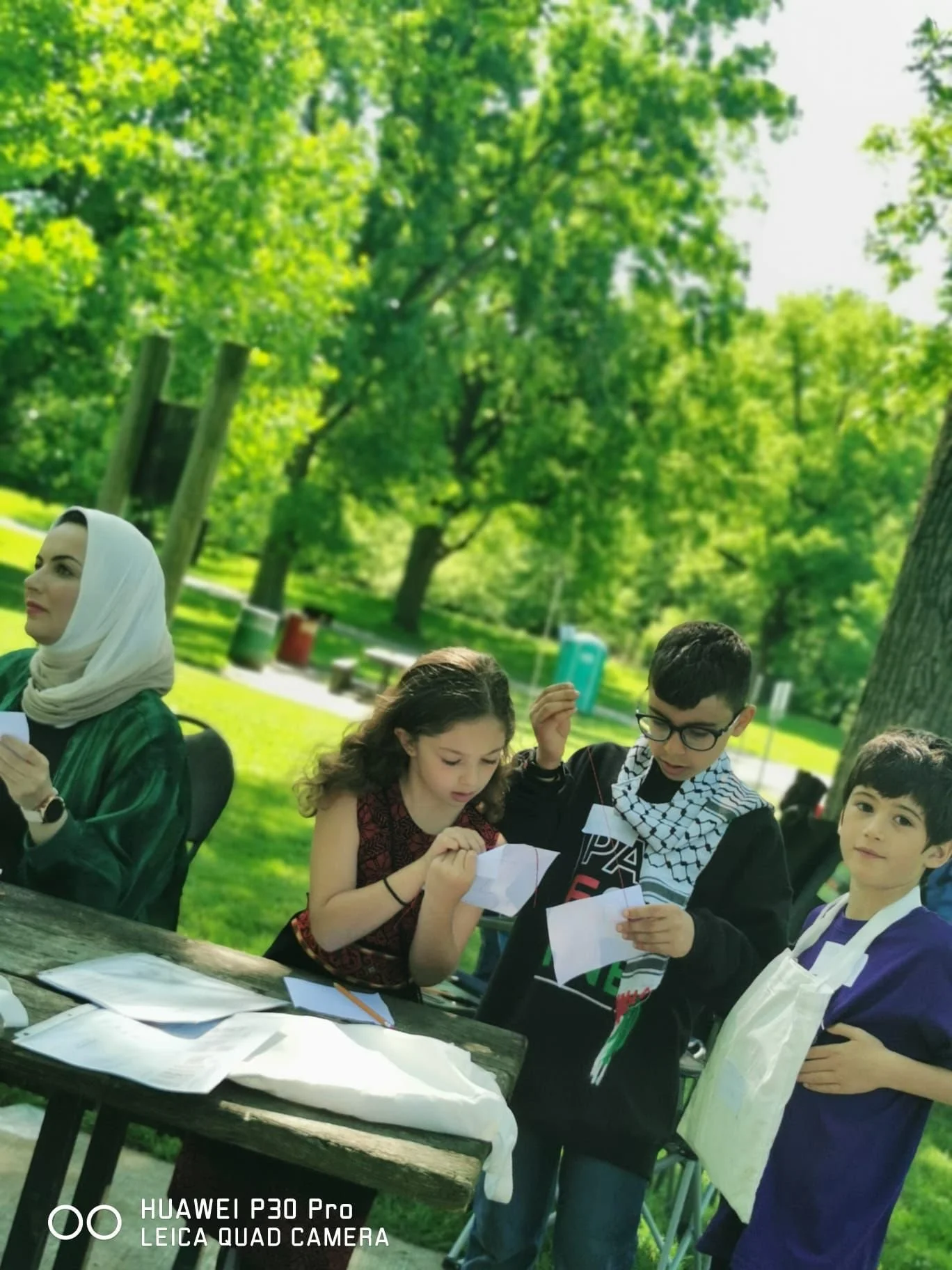 Outdoor Tatreez &amp; Tea