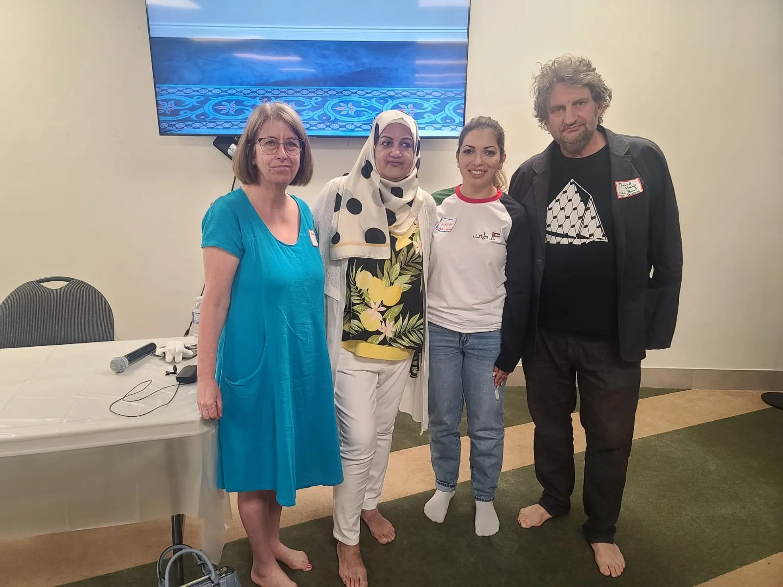 Meeting MP Salma Zahid