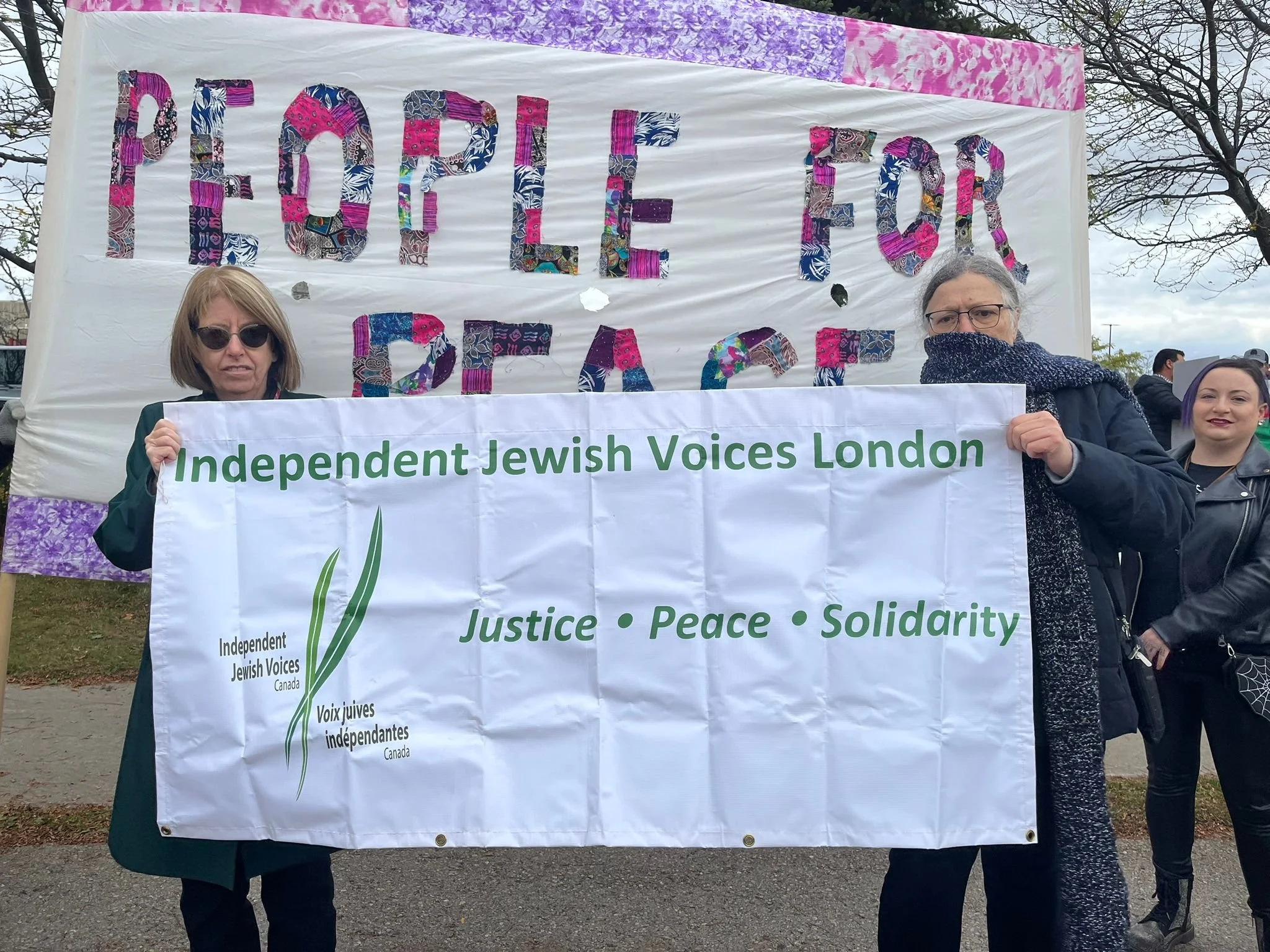 Human Chain vigil for Gaza
