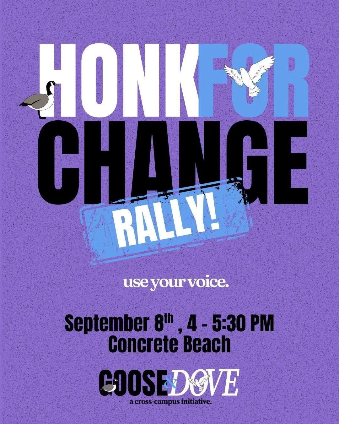 Honk For Change Rally