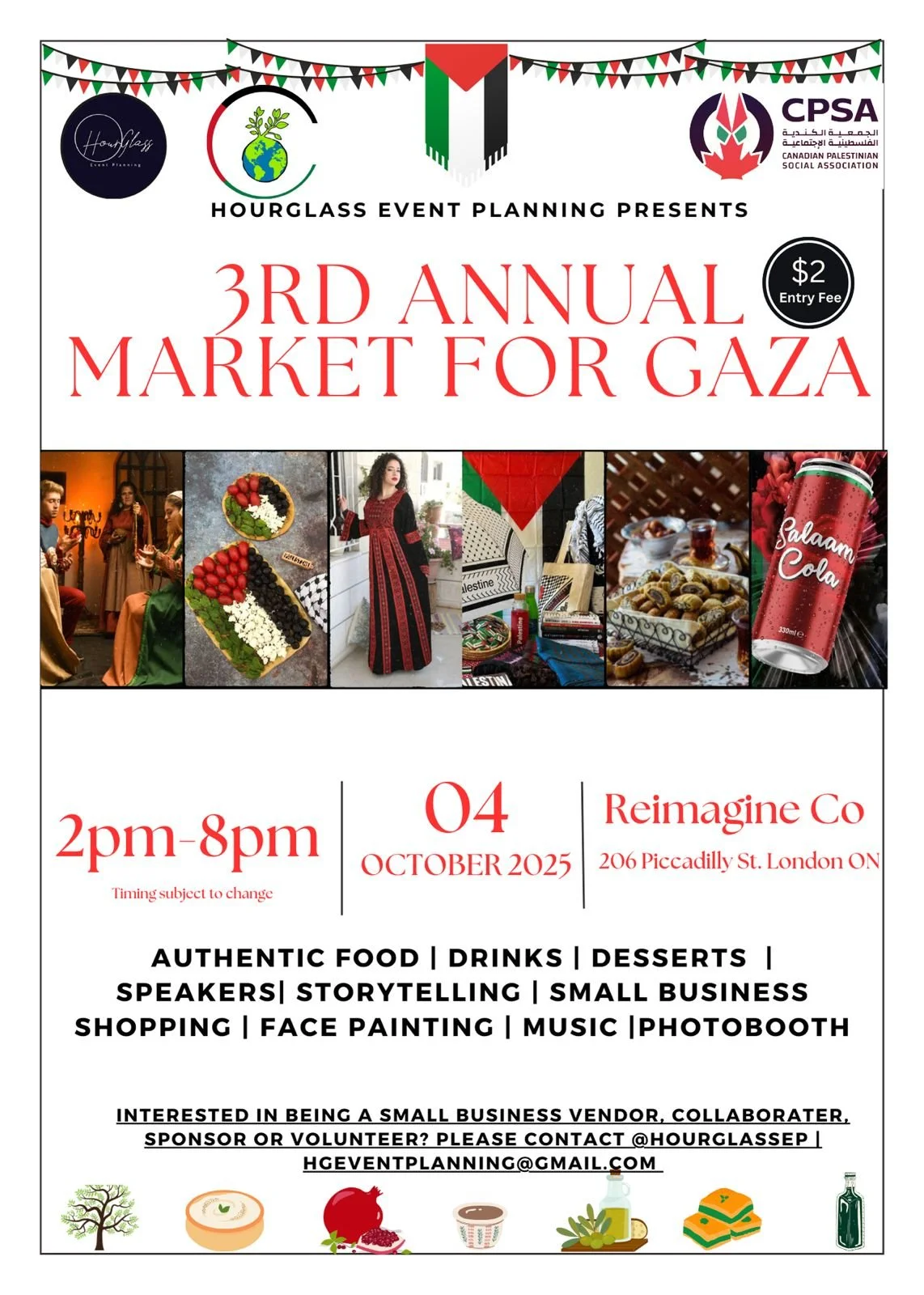 3rd Annual Market for Gaza: A Celebration of Culture, Community, and Compassion