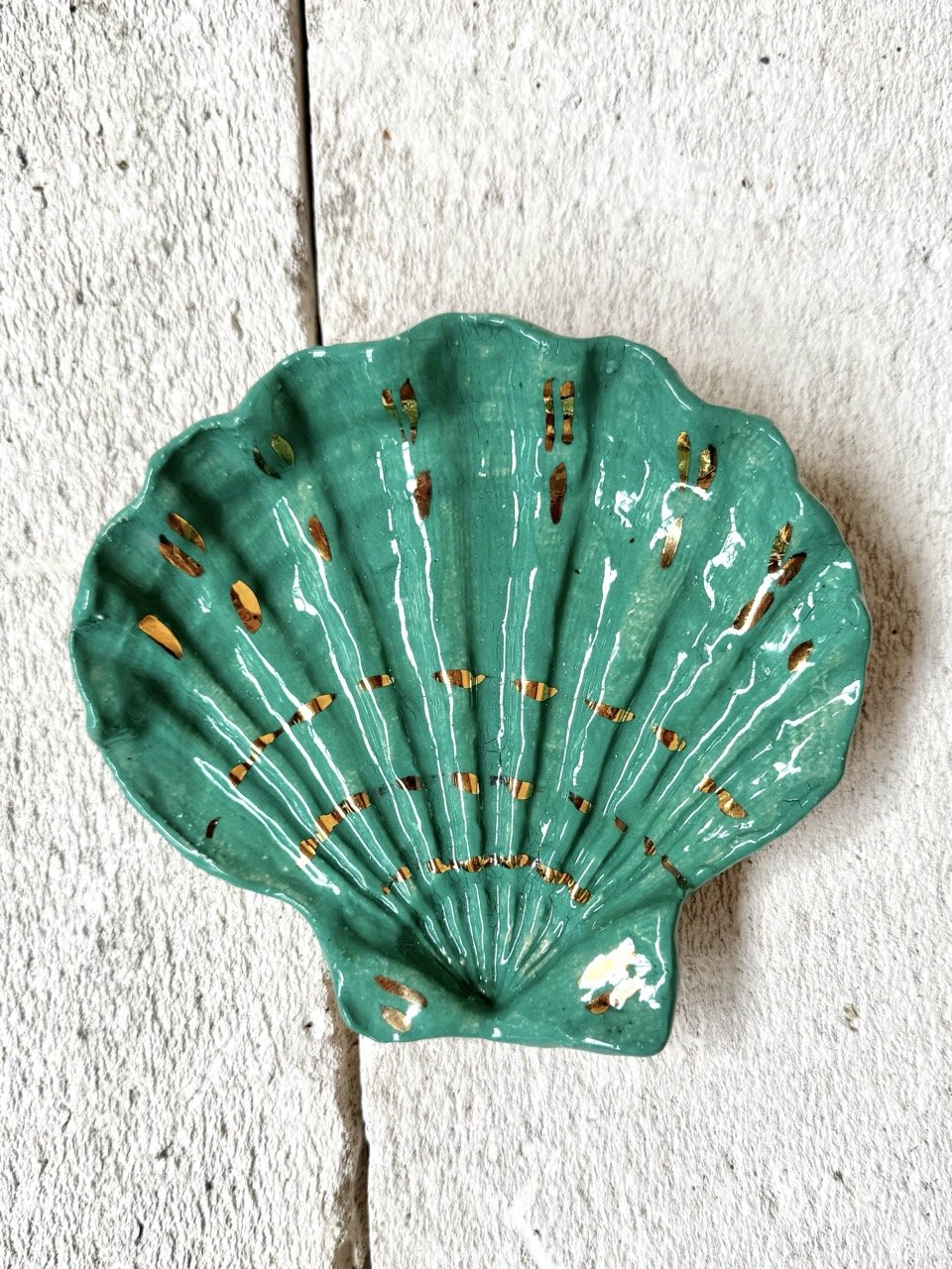 Bellbrae Clay - Marine Aqua Scallop Plaque.jpeg