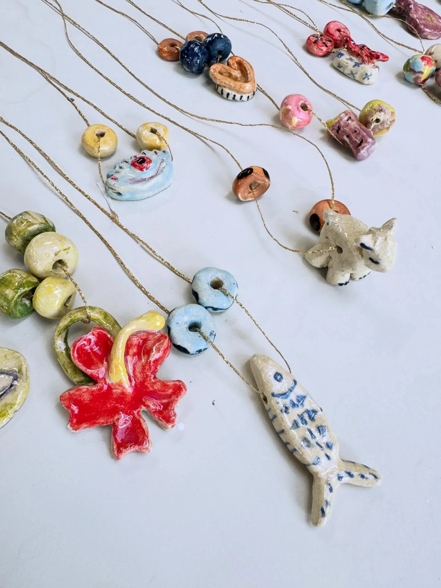 🐟 New Clay Bead Workshop tomorrow 🐟