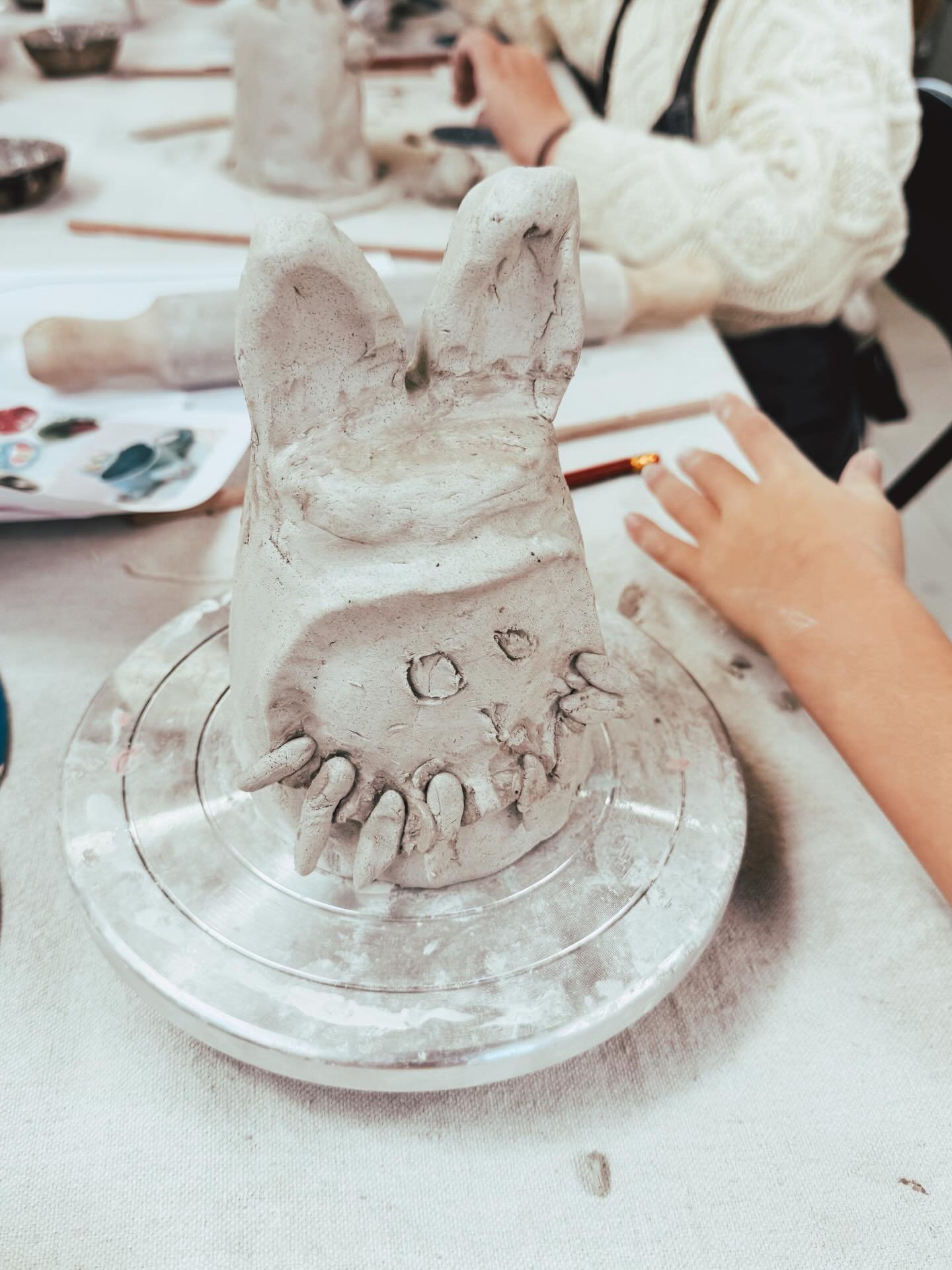 Kids Holiday Monster Making Workshop
Great day in the studio yesterday! 
Bellbrae Clay is open today for walk in sessions 2-6pm so come along and get out of this wind! It&rsquo;s wild out there 🤎