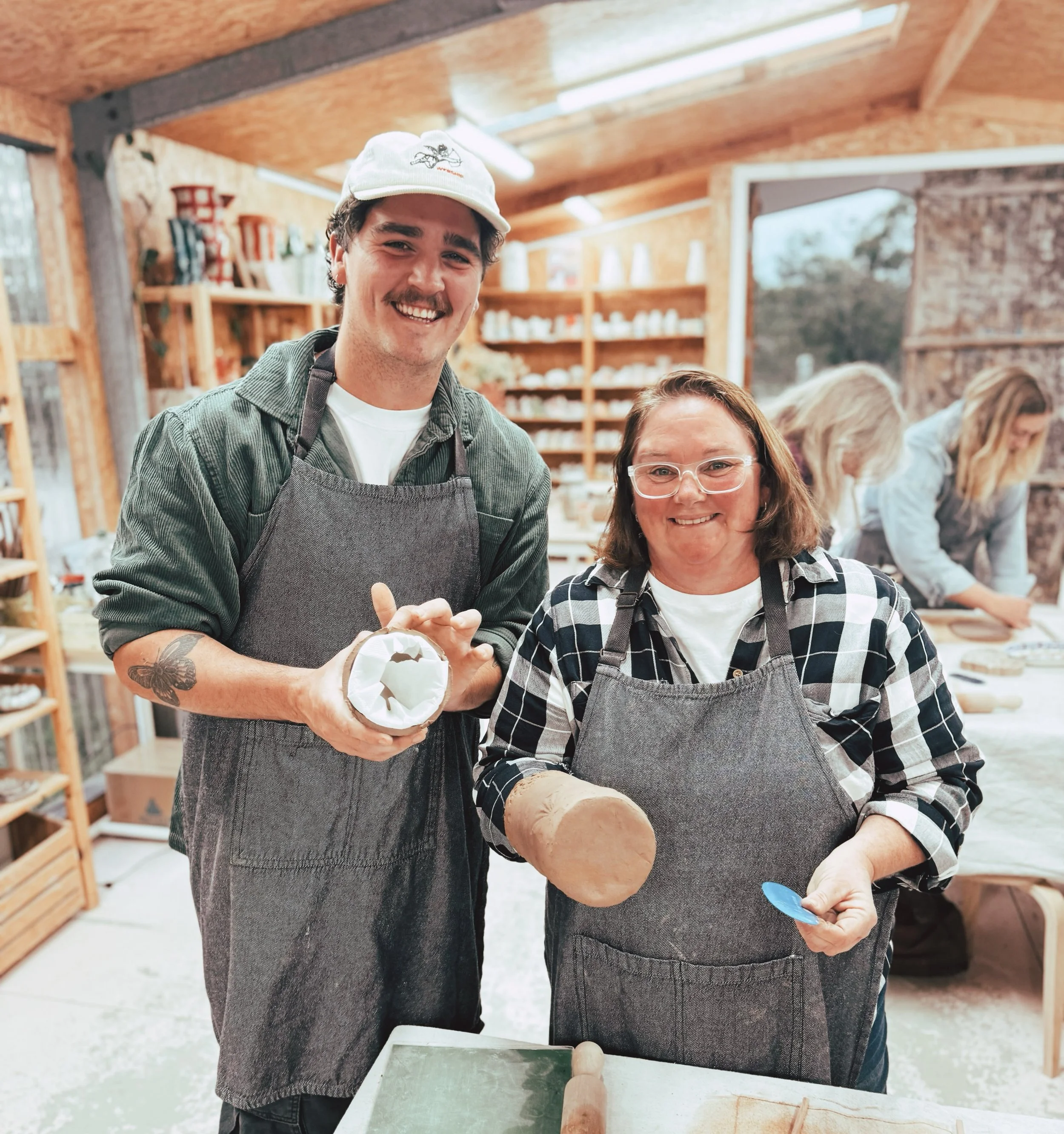 So many Mums celebrated this Mother&rsquo;s Day with a workshop @bellbraeclay. Who&rsquo;s bringing their Dad for Father&rsquo;s Day!