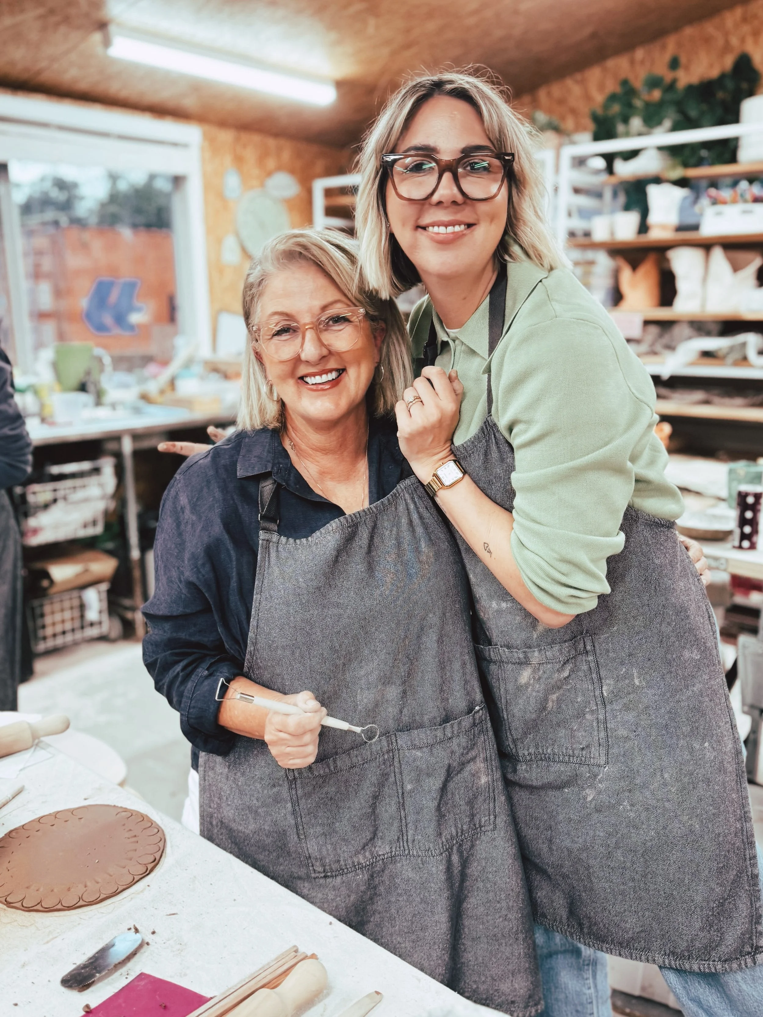 So many Mums celebrated this Mother&rsquo;s Day with a workshop @bellbraeclay. Who&rsquo;s bringing their Dad for Father&rsquo;s Day!
