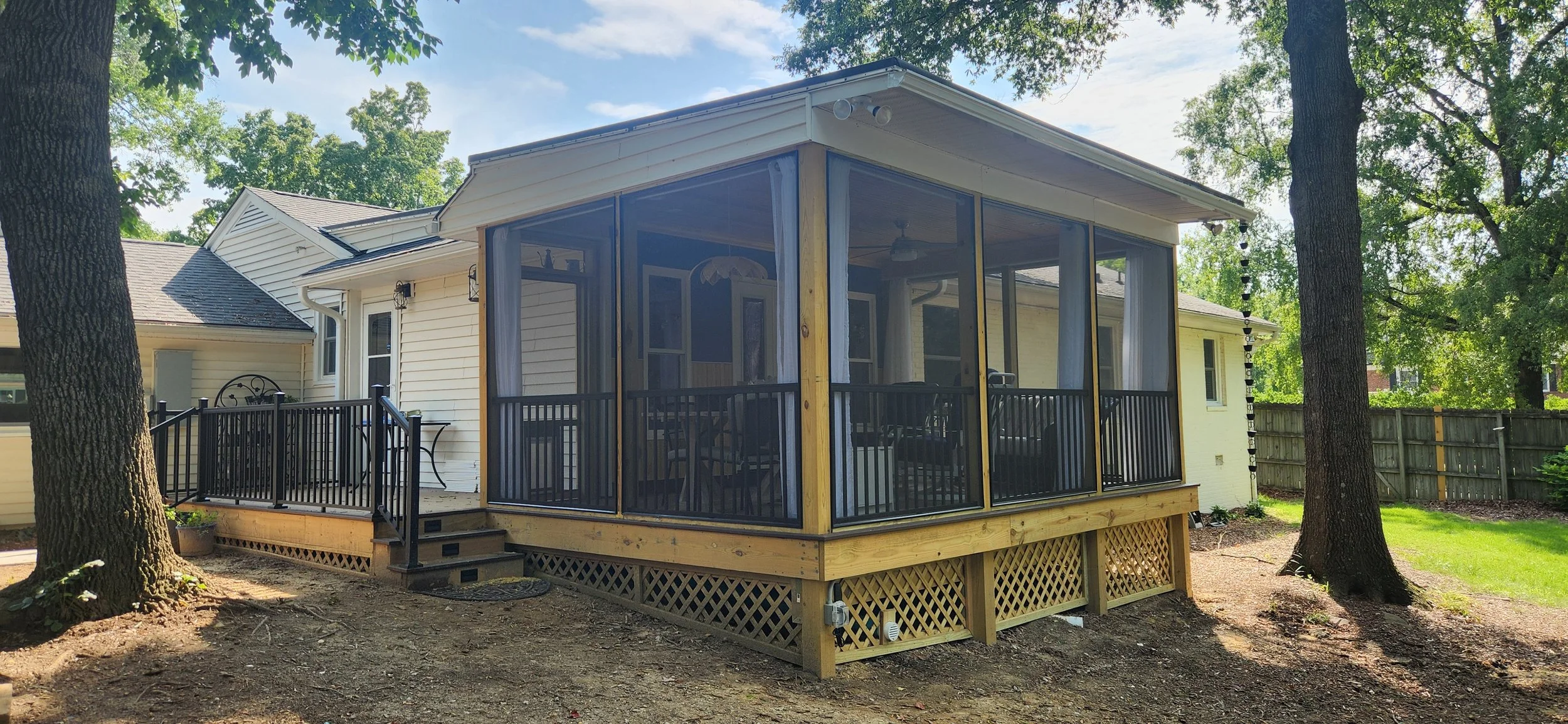 Screened in porches