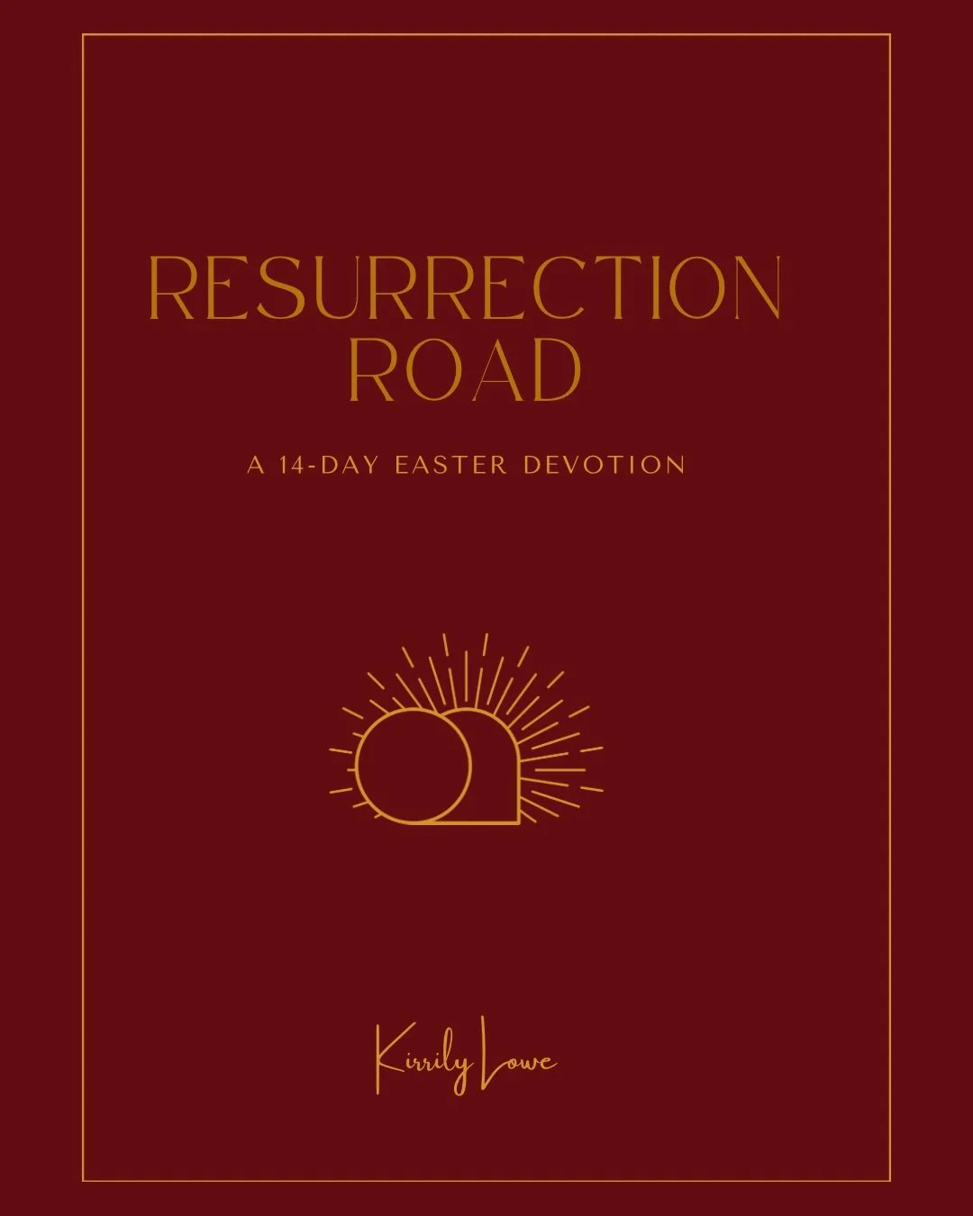 RESURRECTION ROAD - A 14 DAY EASTER DEVOTION
Over the past month, I&rsquo;ve immersed myself in the Gospel stories leading up to Easter.
Not just the Cross&hellip;
but the road that led there.
The raising of Lazarus.
The quiet days in Ephraim.
The jo