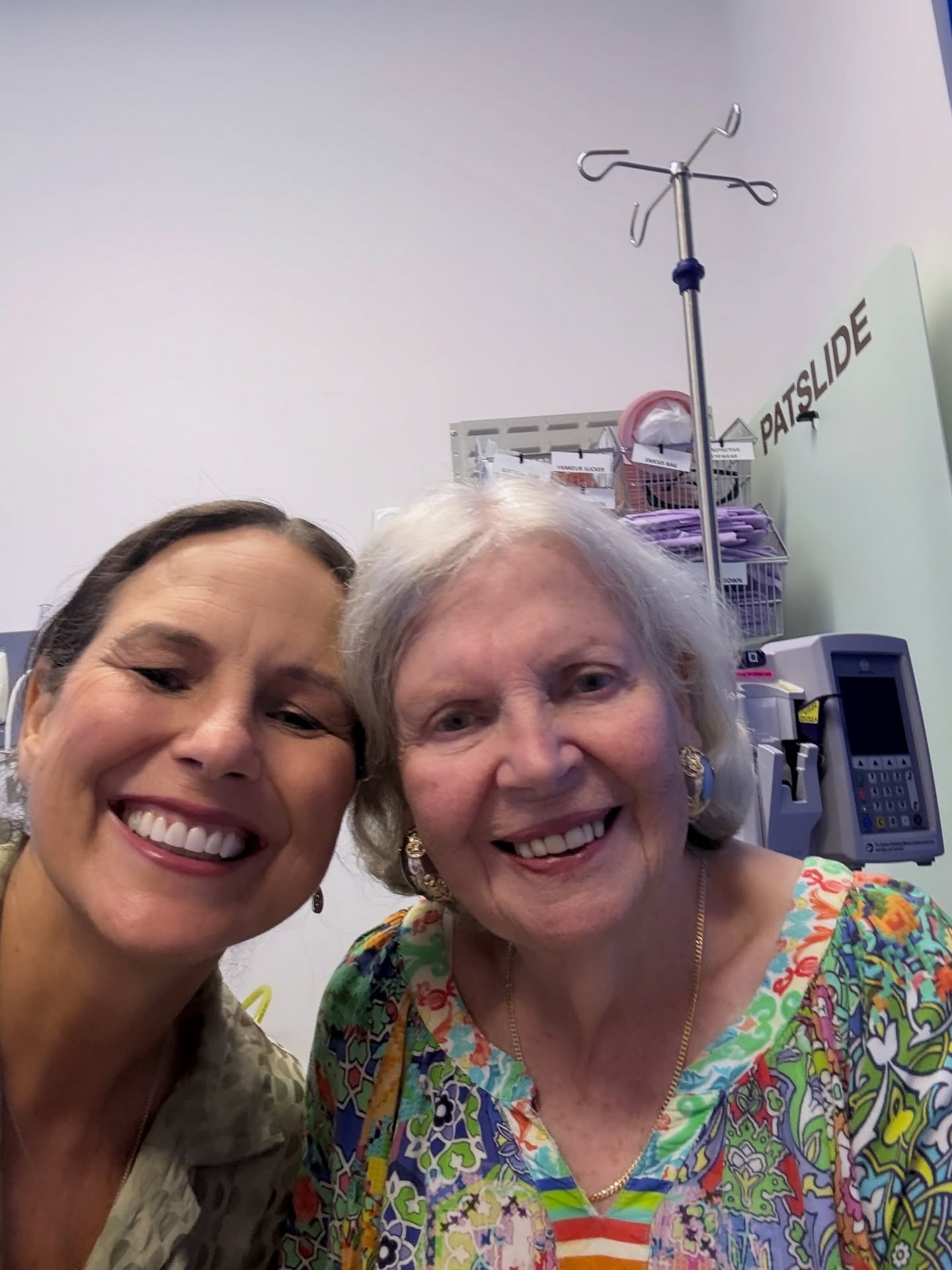 So Mum came to treatment with me today. ❤️💉
For the past couple of months, each time I tell her about treatment, she asks me if I would like her to go with me. 🫶
And then I explain to her that it&rsquo;s a bit tricky as I would need to look after h