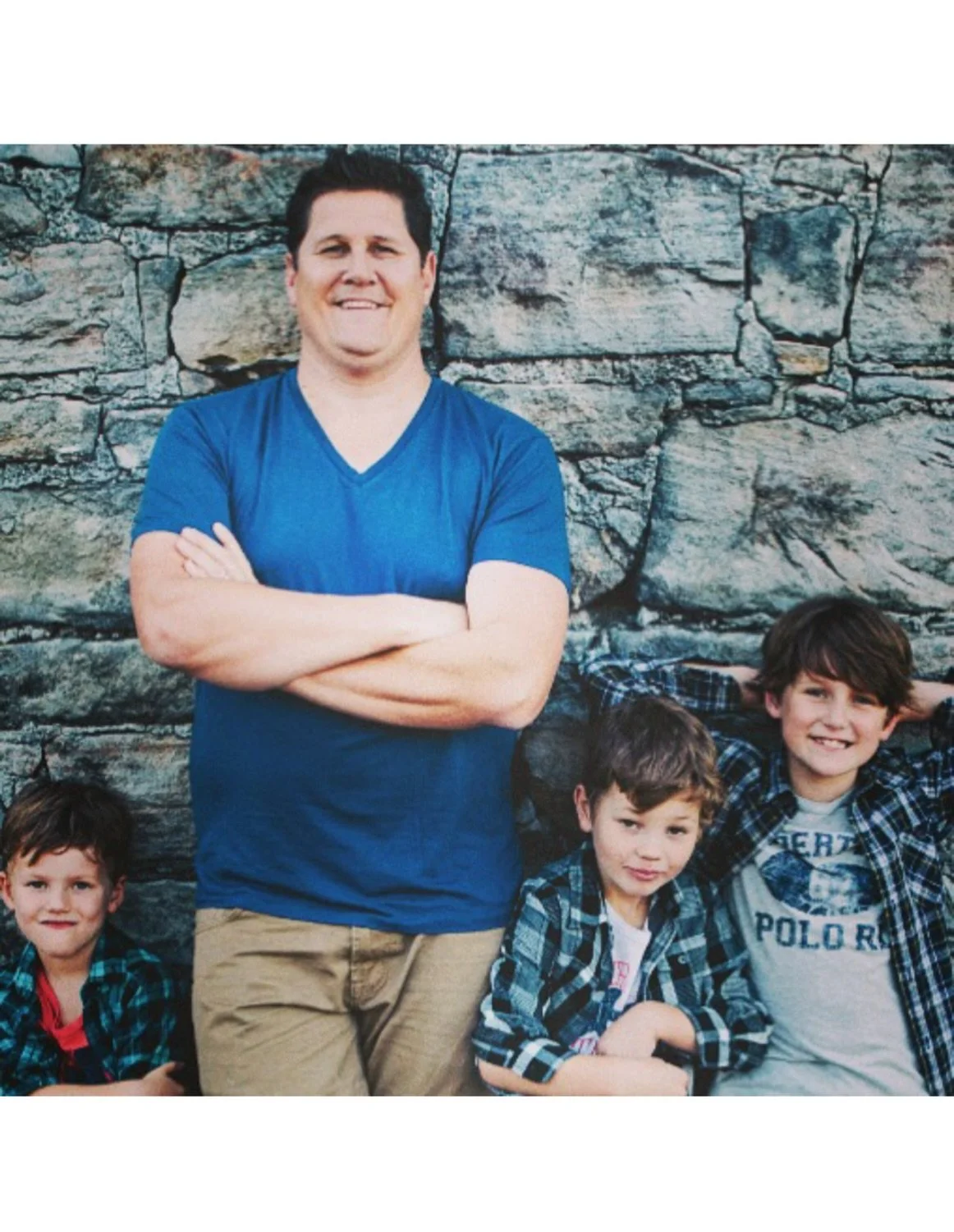Happy Father&rsquo;s Day @tim_lowe 
Thank you for being a wonderful father to our boys. They all adore you ❤️❤️❤️