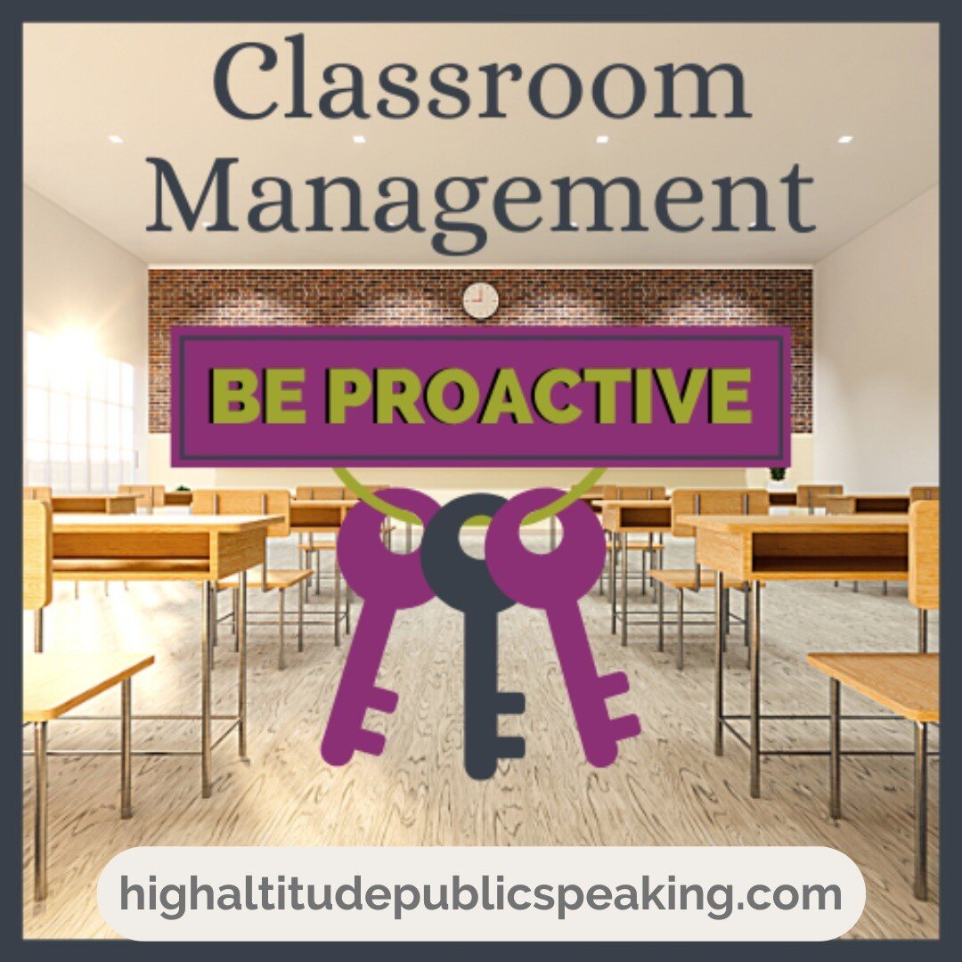 When does classroom management begin? I'll give you a hint: It doesn't begin in the classroom. Classroom management begins with a thoughtful analysis of classroom organization and necessary expectations. Too often, dedicated, talented educators pivot