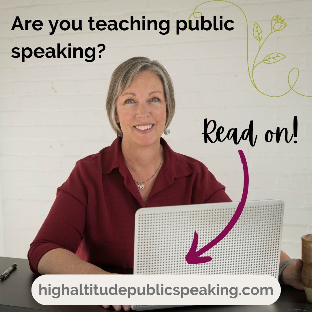 Public speaking classes present unique challenges to their teachers. For support, resources, and problem-solving strategies, visit High Altitude Public Speaking.