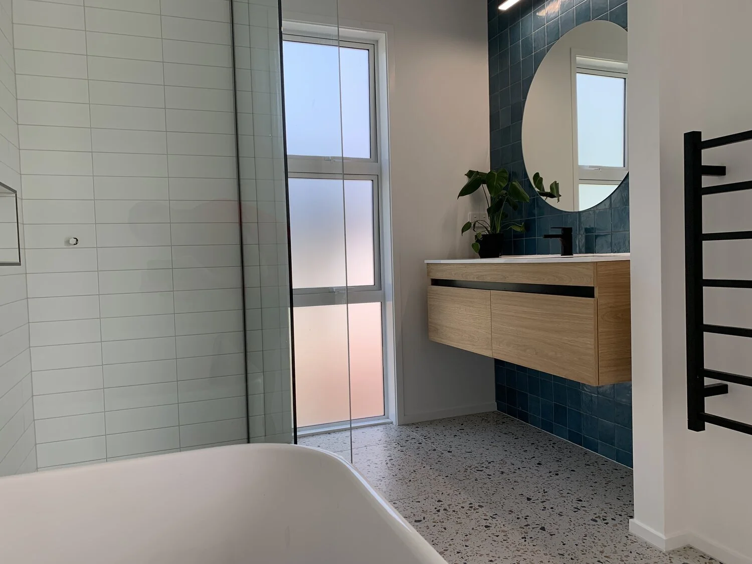 Renovated bungalow home bathroom in Taranaki New Plymouth