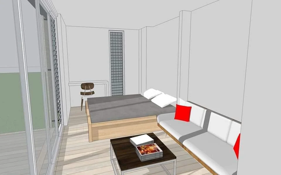 Minor dwelling extra space, office or gym